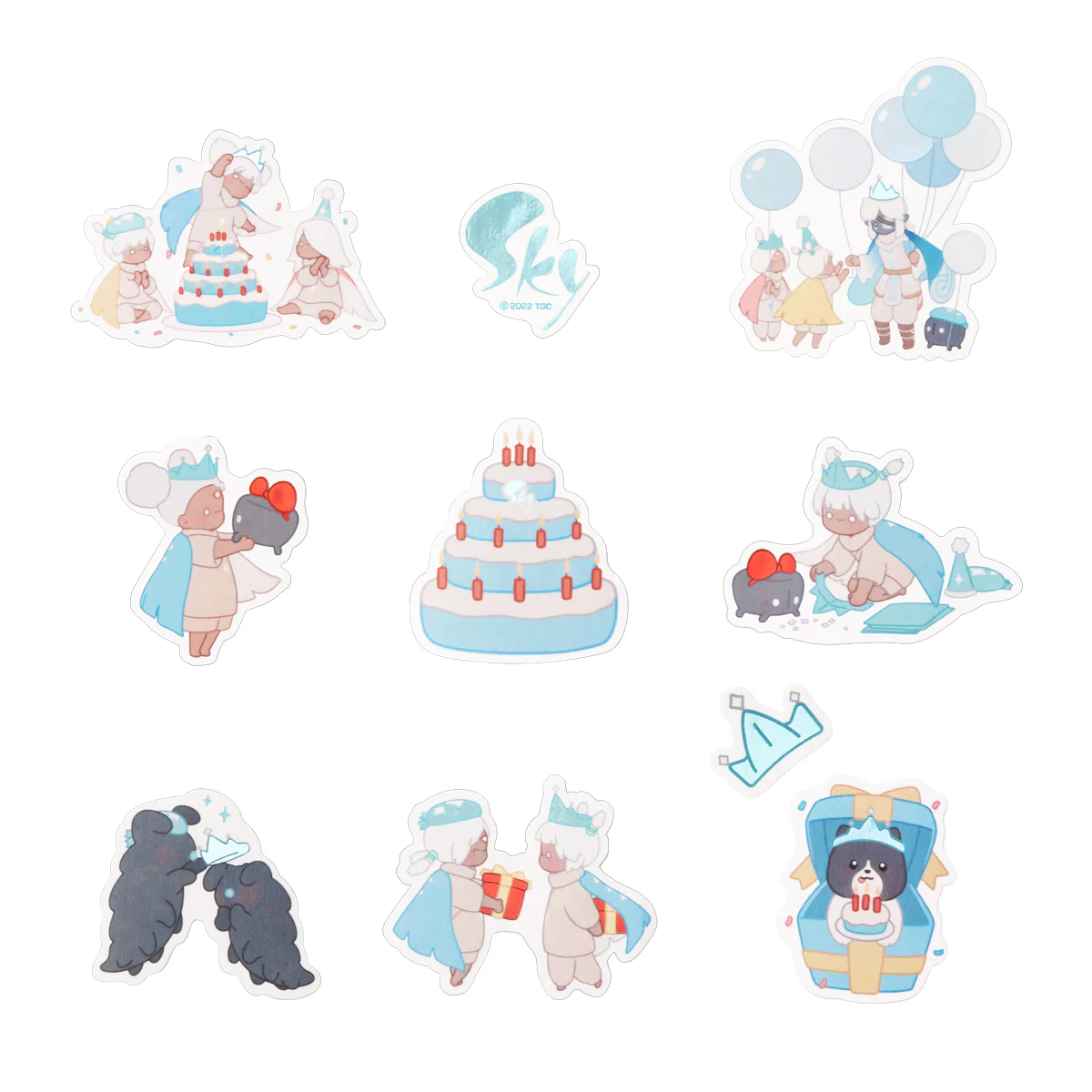 3rd Anniversary Stickers - Image 3