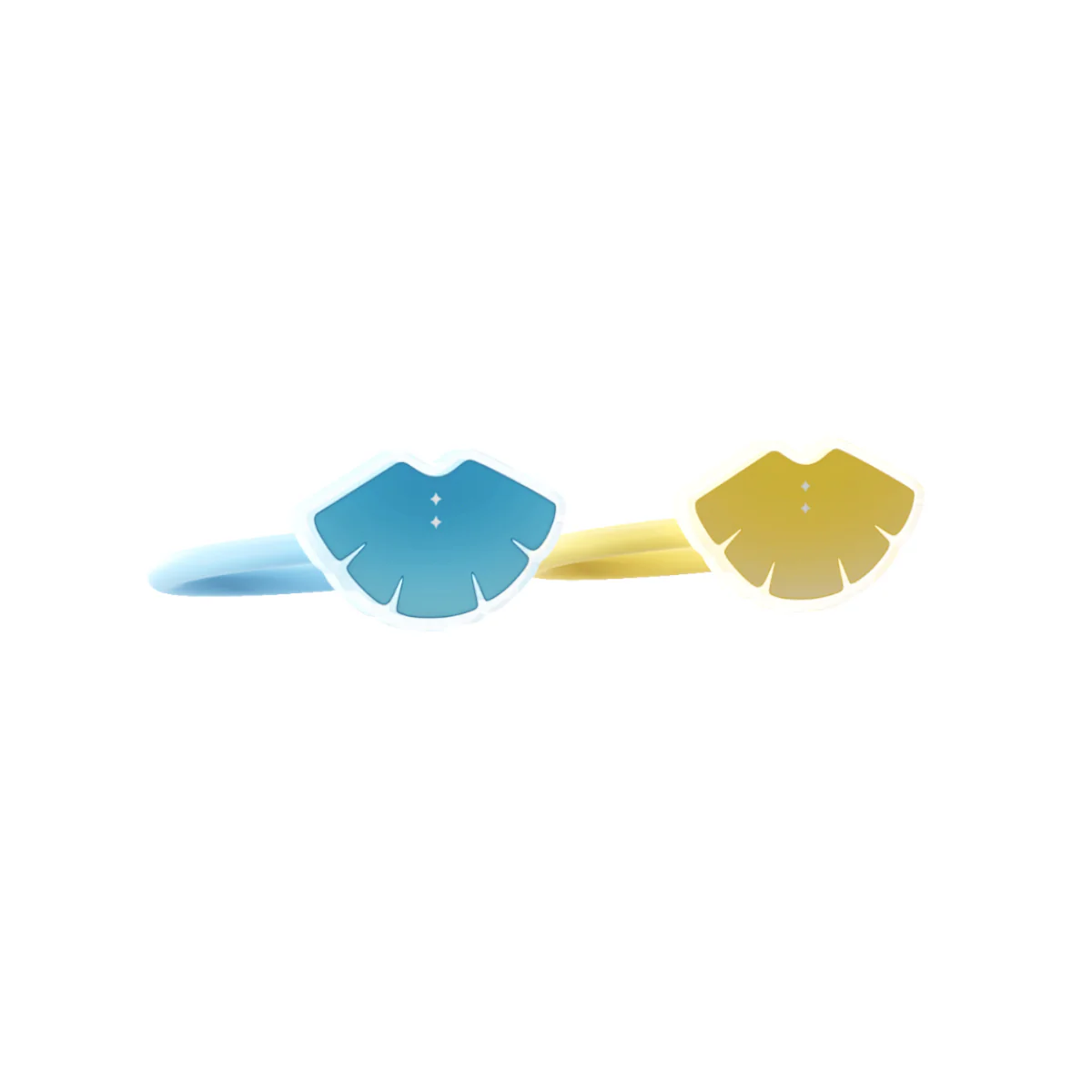 Acrylic Cape Hair Ties - Image 3