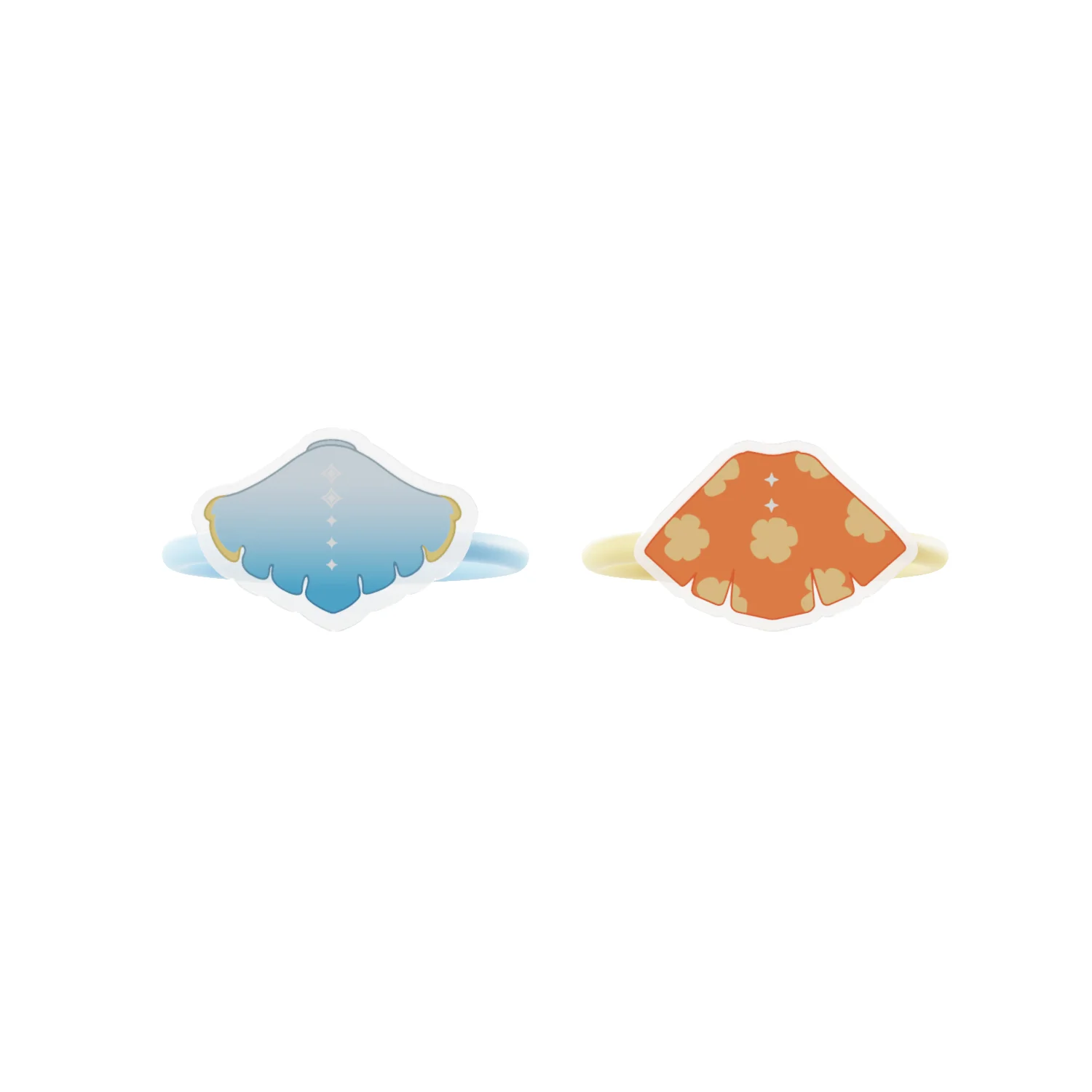 Acrylic Cape Hair Ties - Image 3