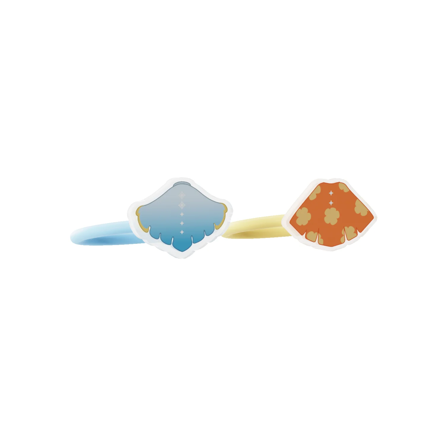 Acrylic Cape Hair Ties - Image 4