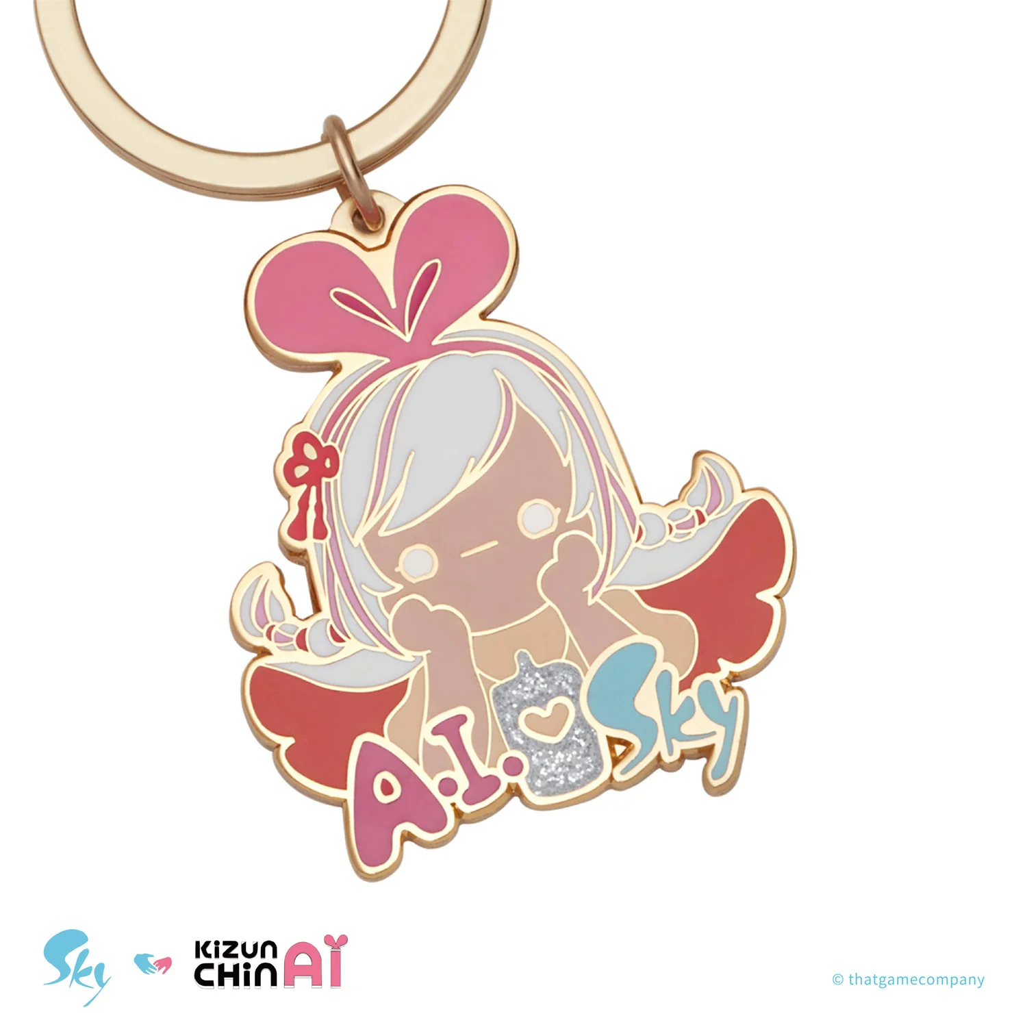 AI Love Sky Keychain - Image 4