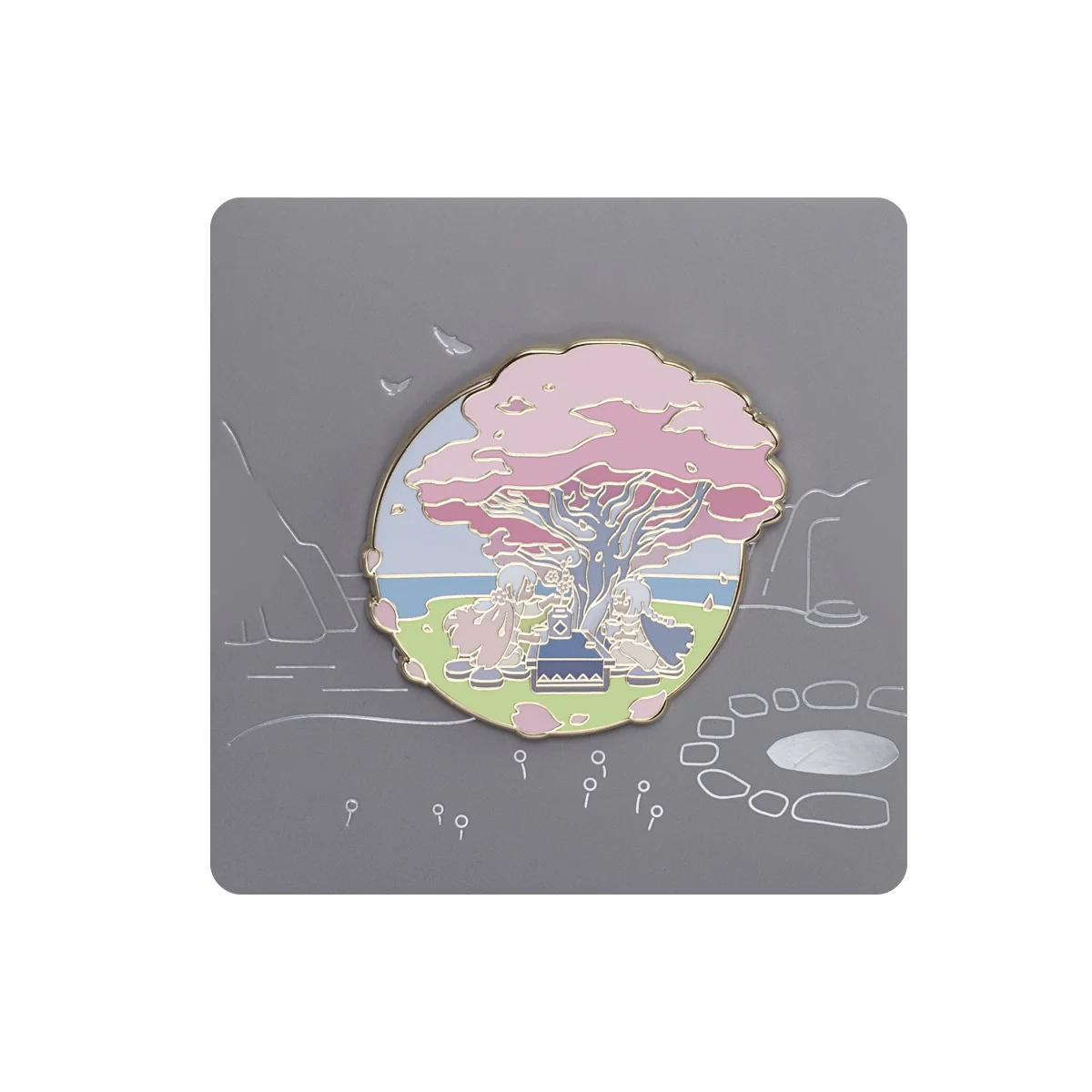 Bloom Tea Set Pin - Image 2