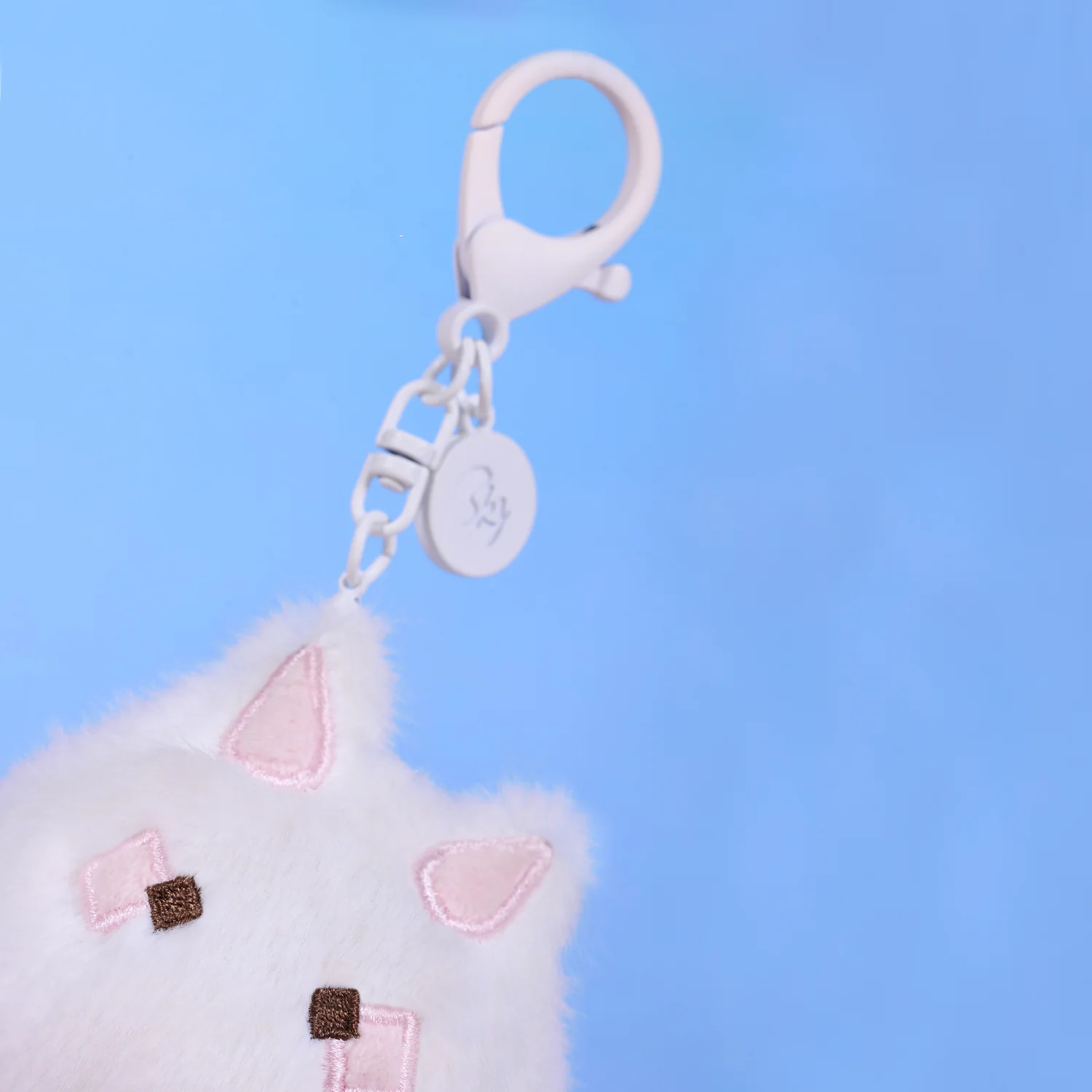 Bunny Plush Keychain Charm - Image 7
