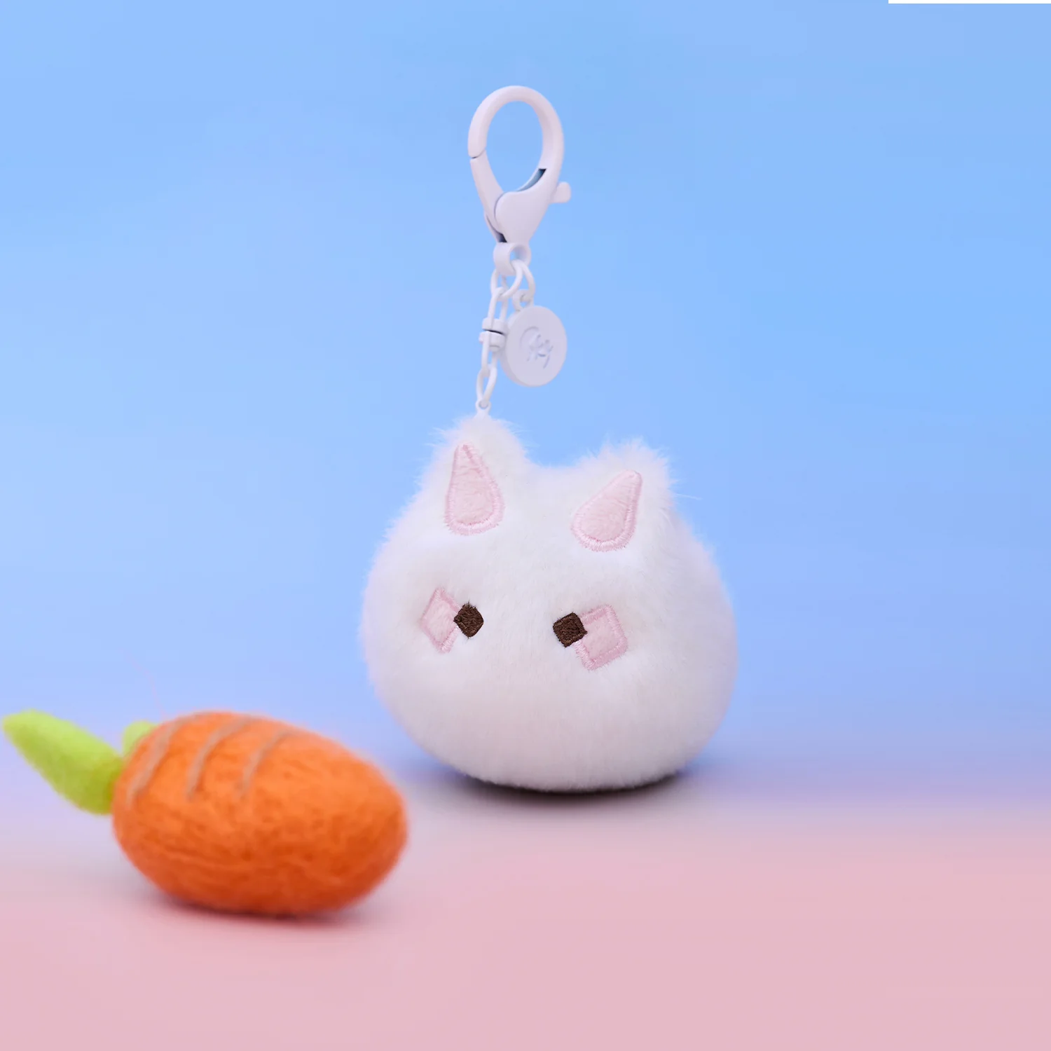 Bunny Plush Keychain Charm - Image 8