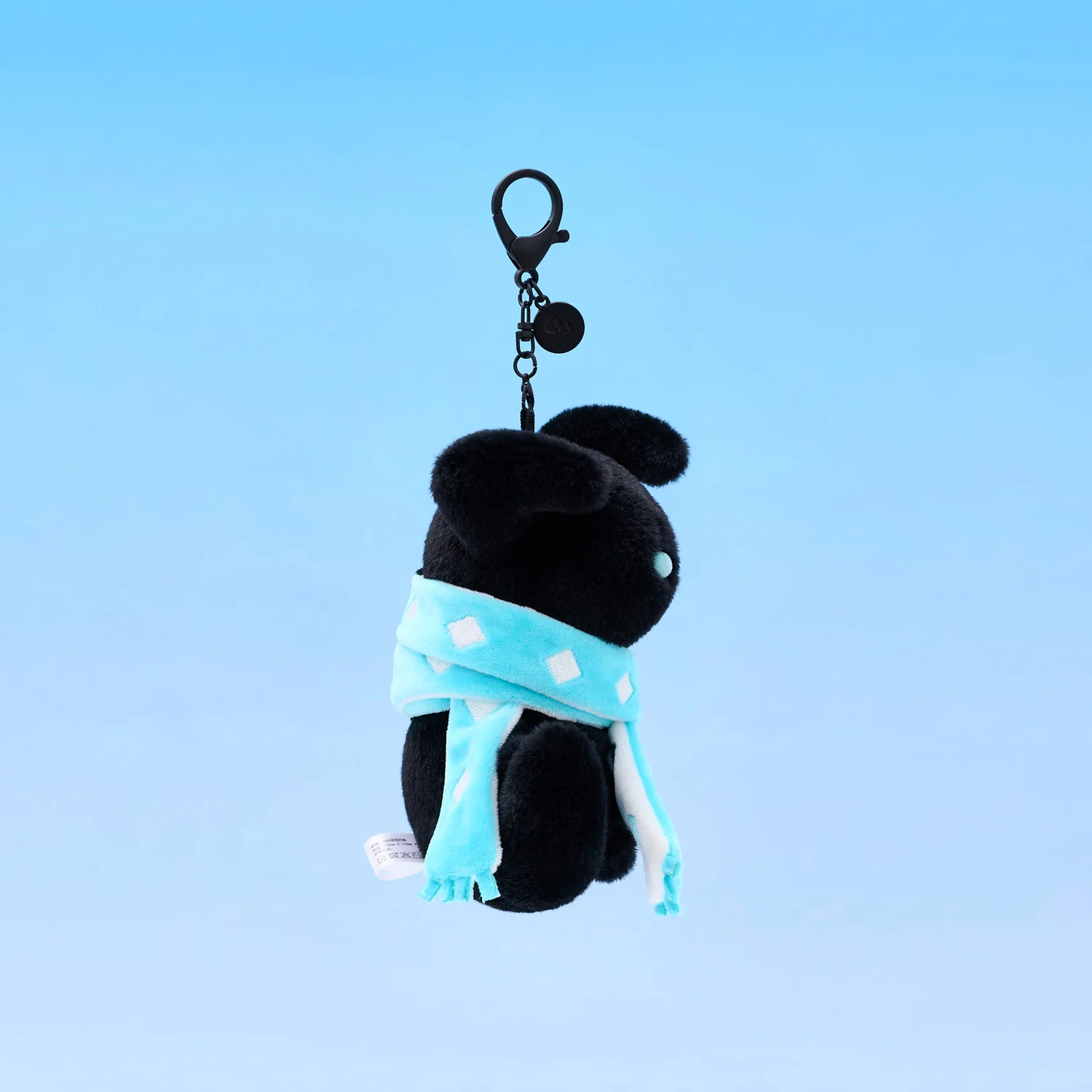 Dark Dragon Plush Keychain Charm - Special Edition - Image 4