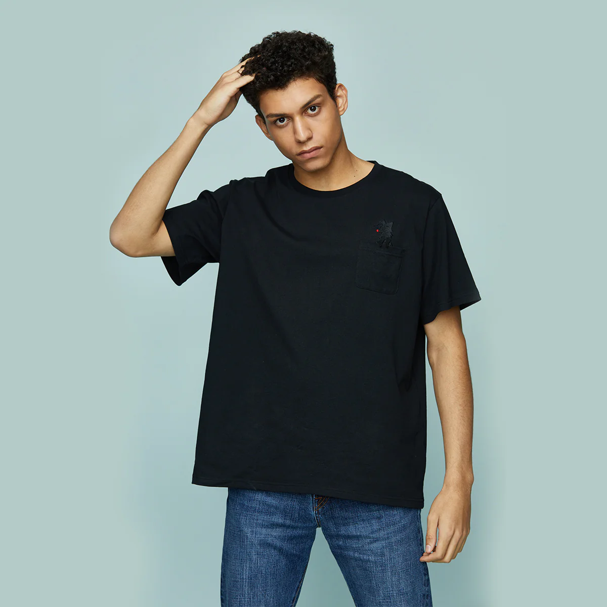 Dark Dragon Pocket T-Shirt - Image 5
