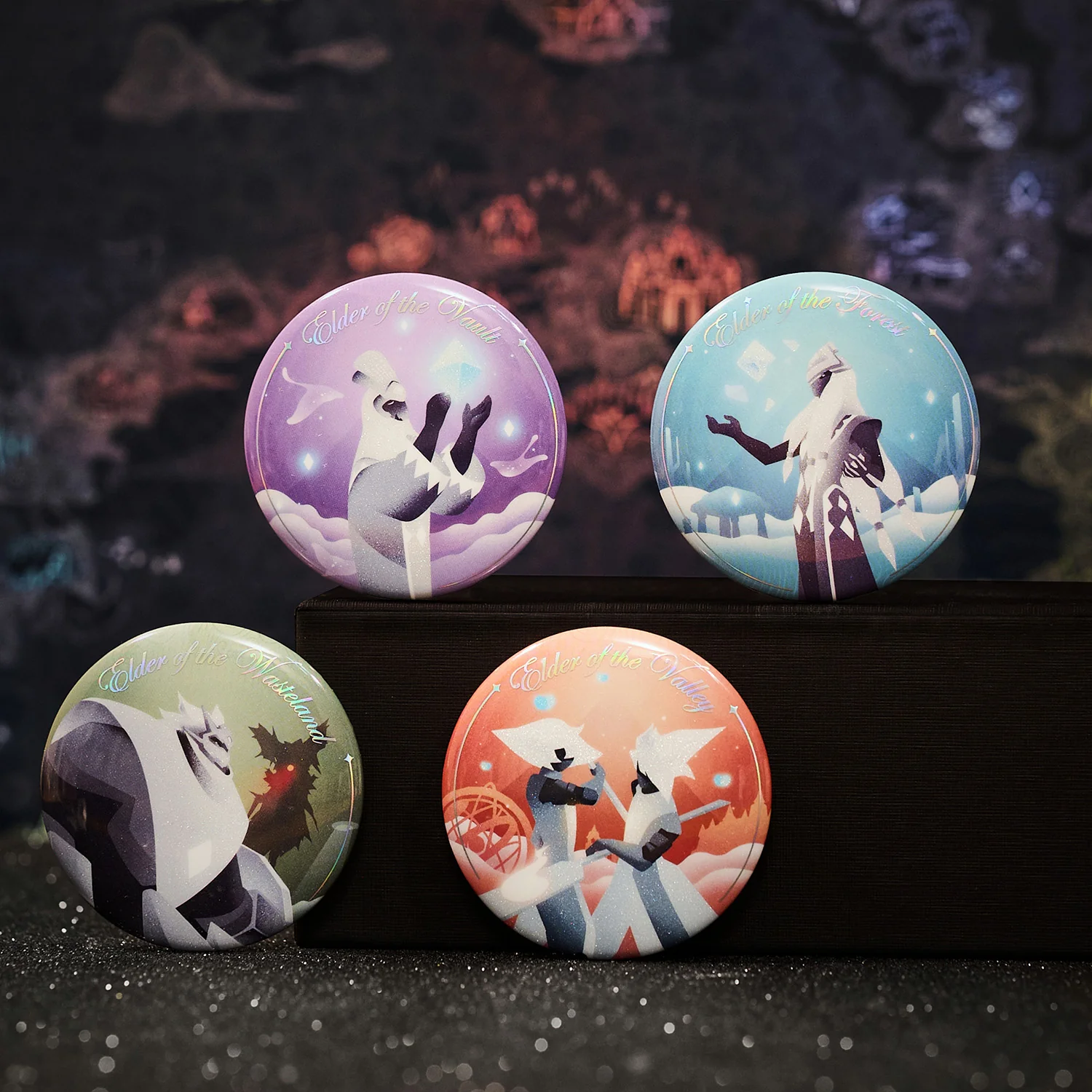 Elder Button Pin - Image 2