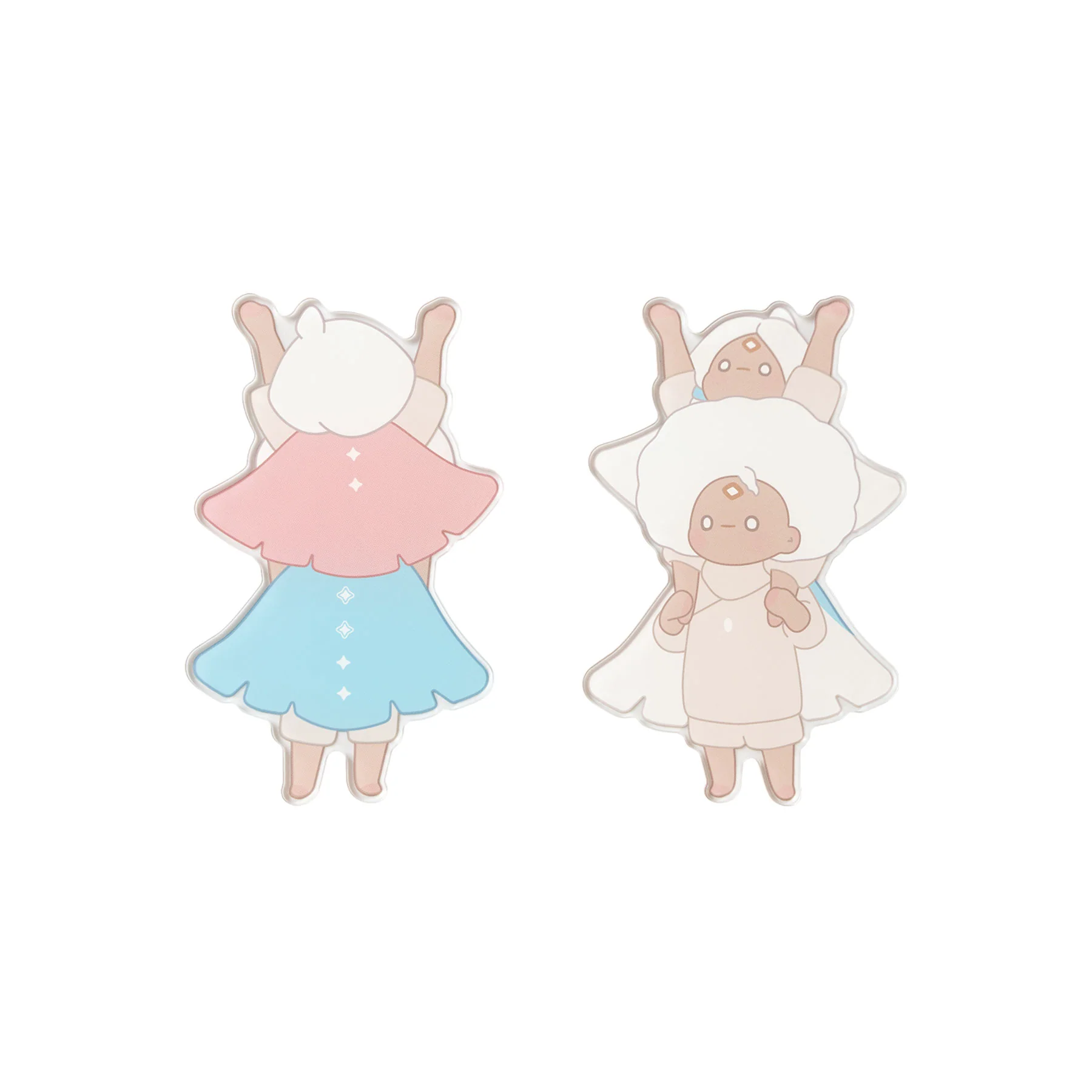 Friendship Acrylic Sticker  - Piggyback - Image 4