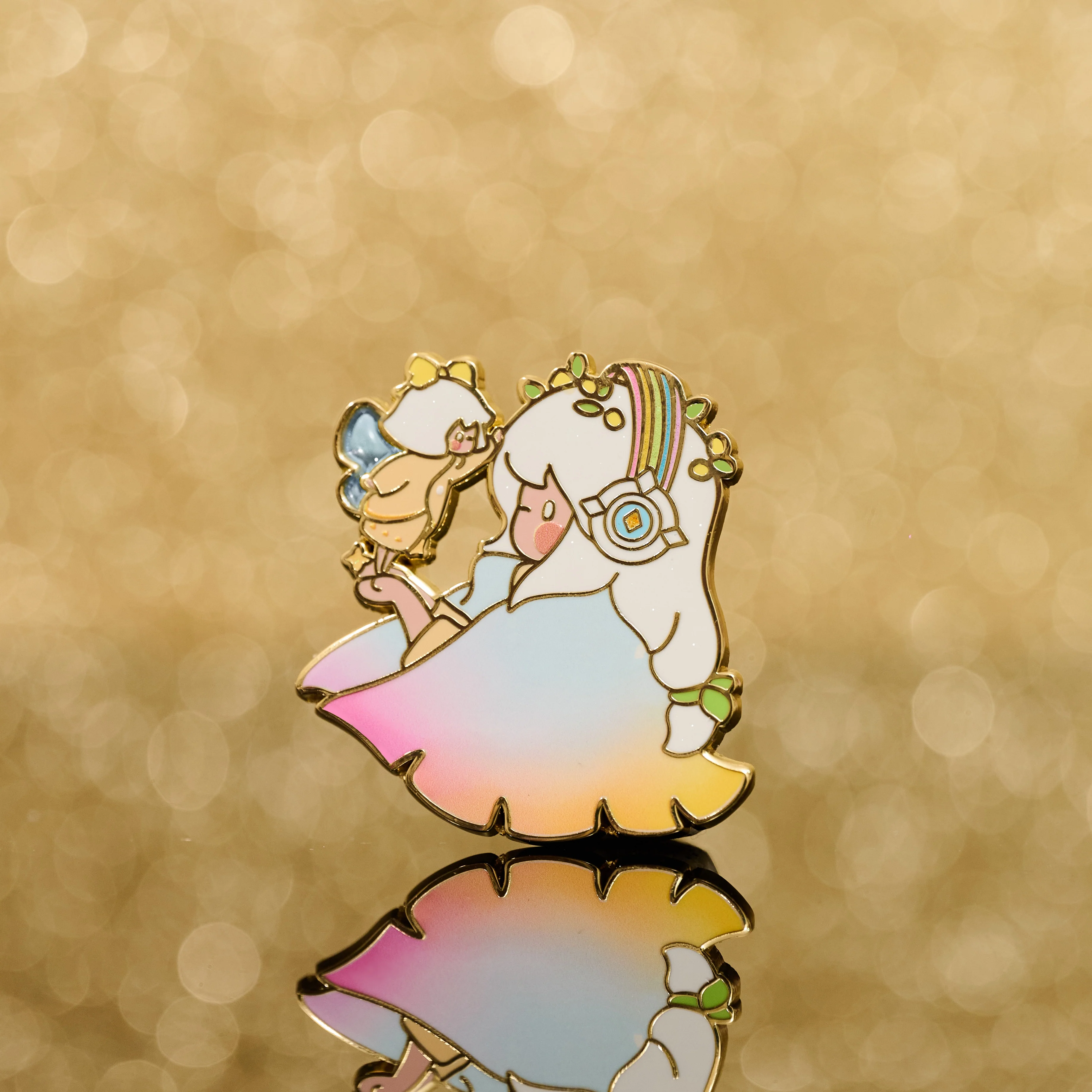 Huge and Tiny Spell Pin - Image 2
