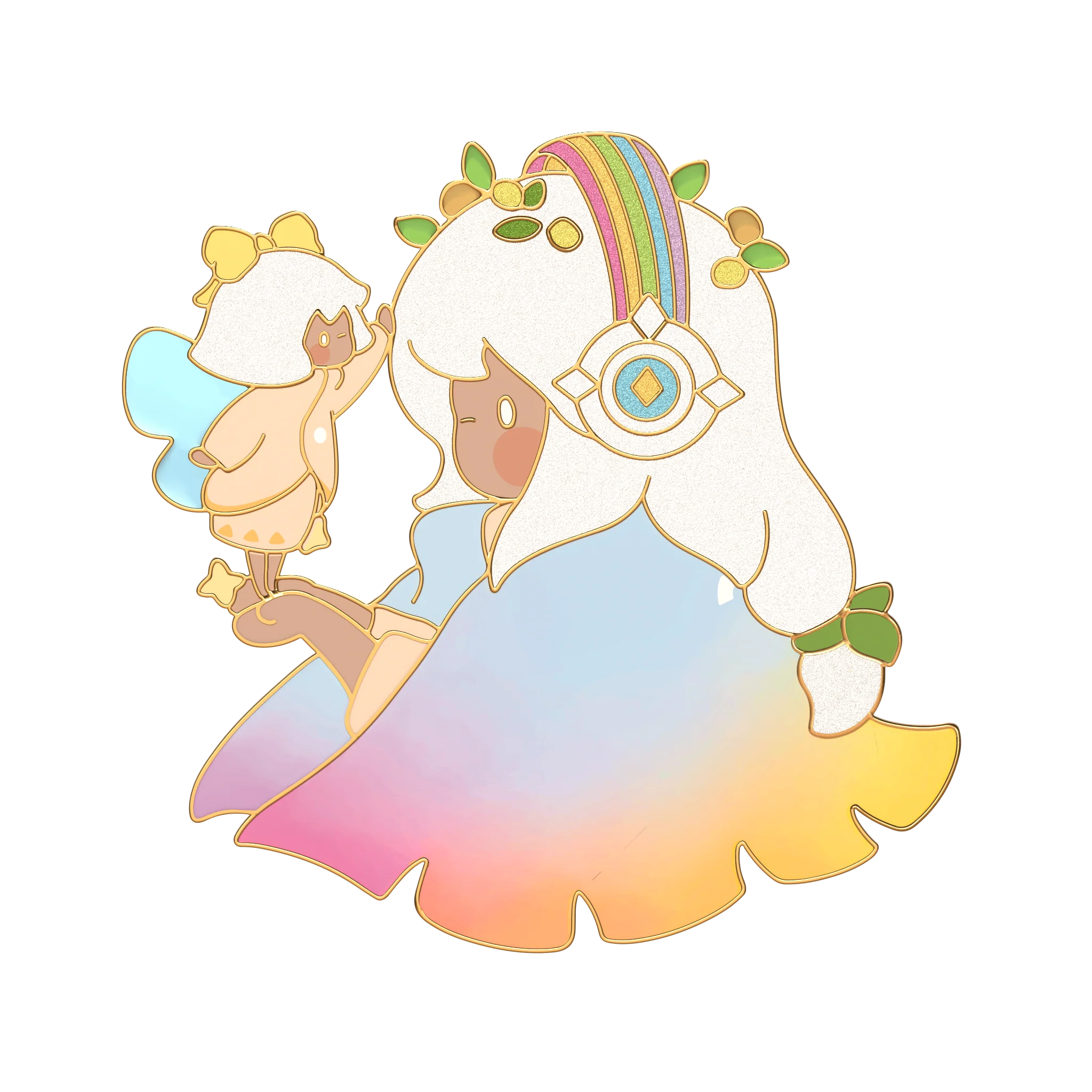Huge and Tiny Spell Pin - Image 3