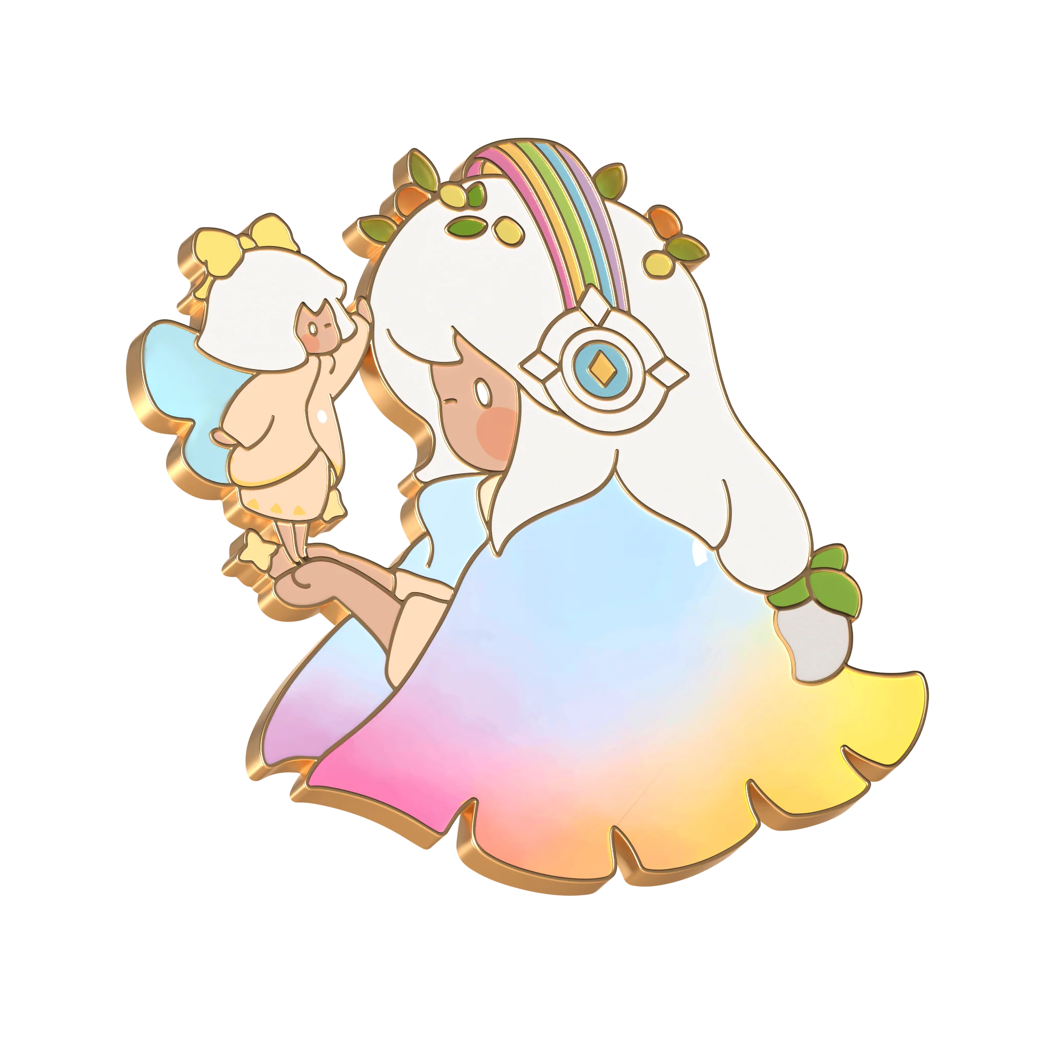 Huge and Tiny Spell Pin - Image 4