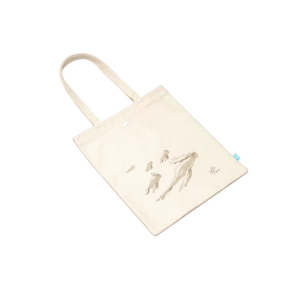 "Ocean meets Sky" Canvas Bag - Image 4