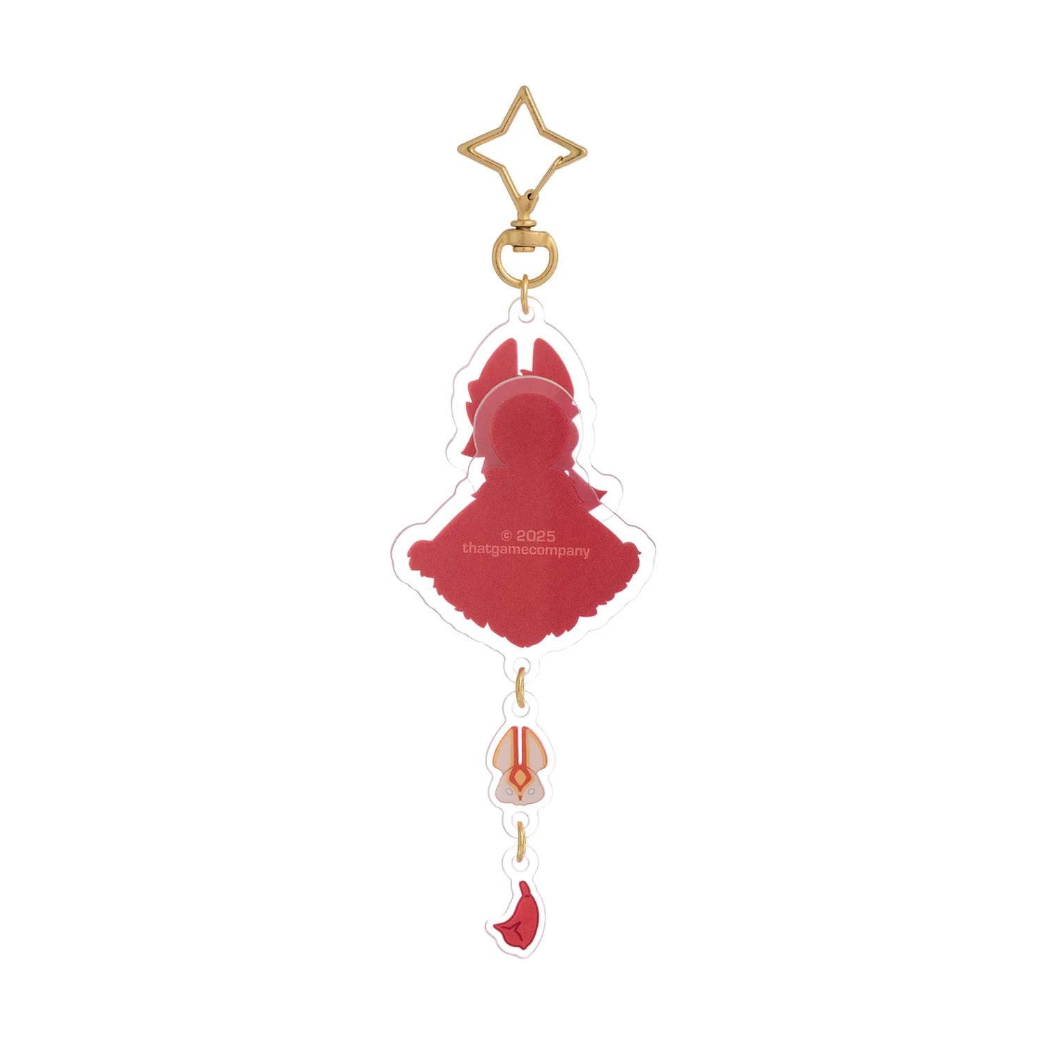 Sky Acrylic Wobbly Keychain - Days of Fortune Rabbit Mask - Image 14