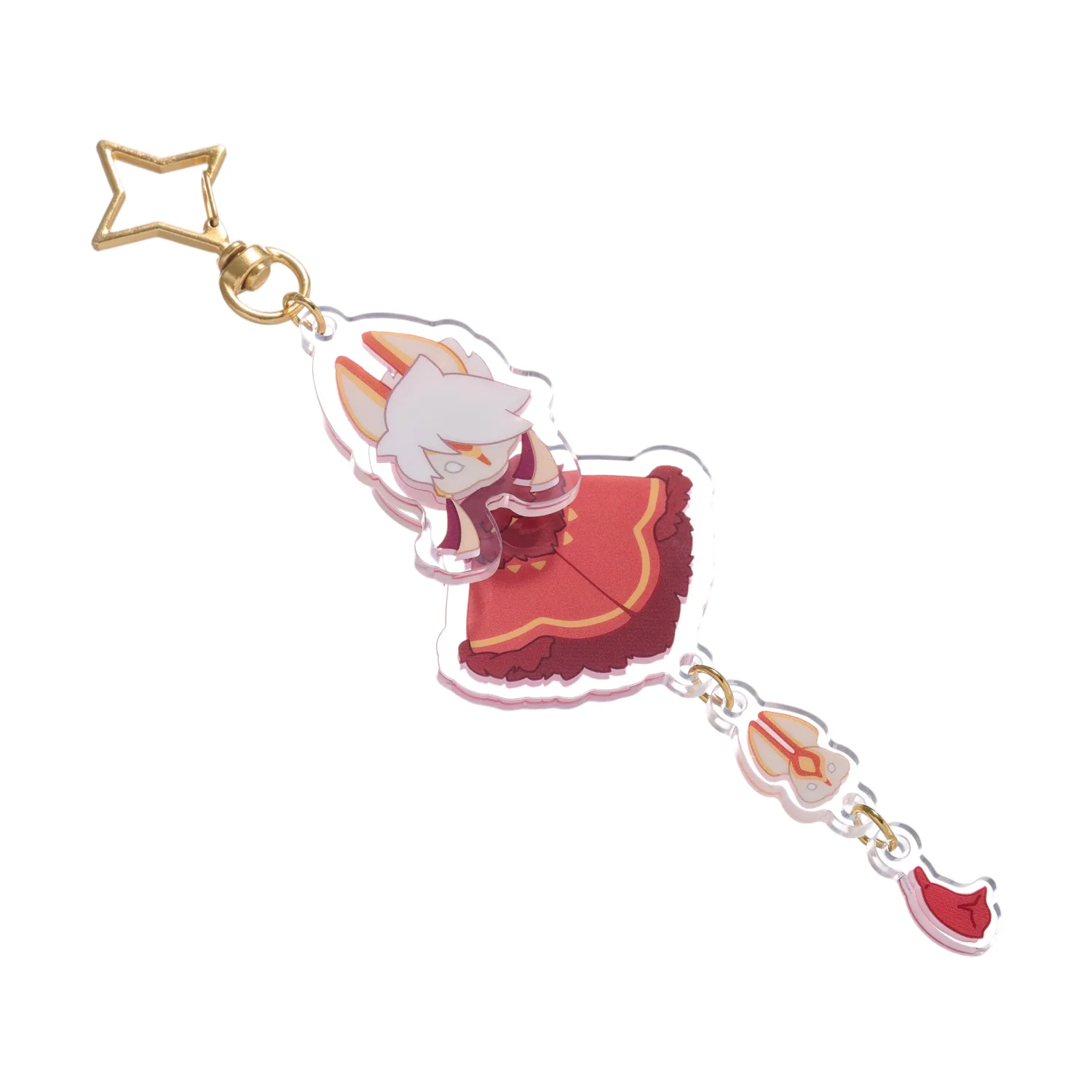 Sky Acrylic Wobbly Keychain - Days of Fortune Rabbit Mask - Image 15