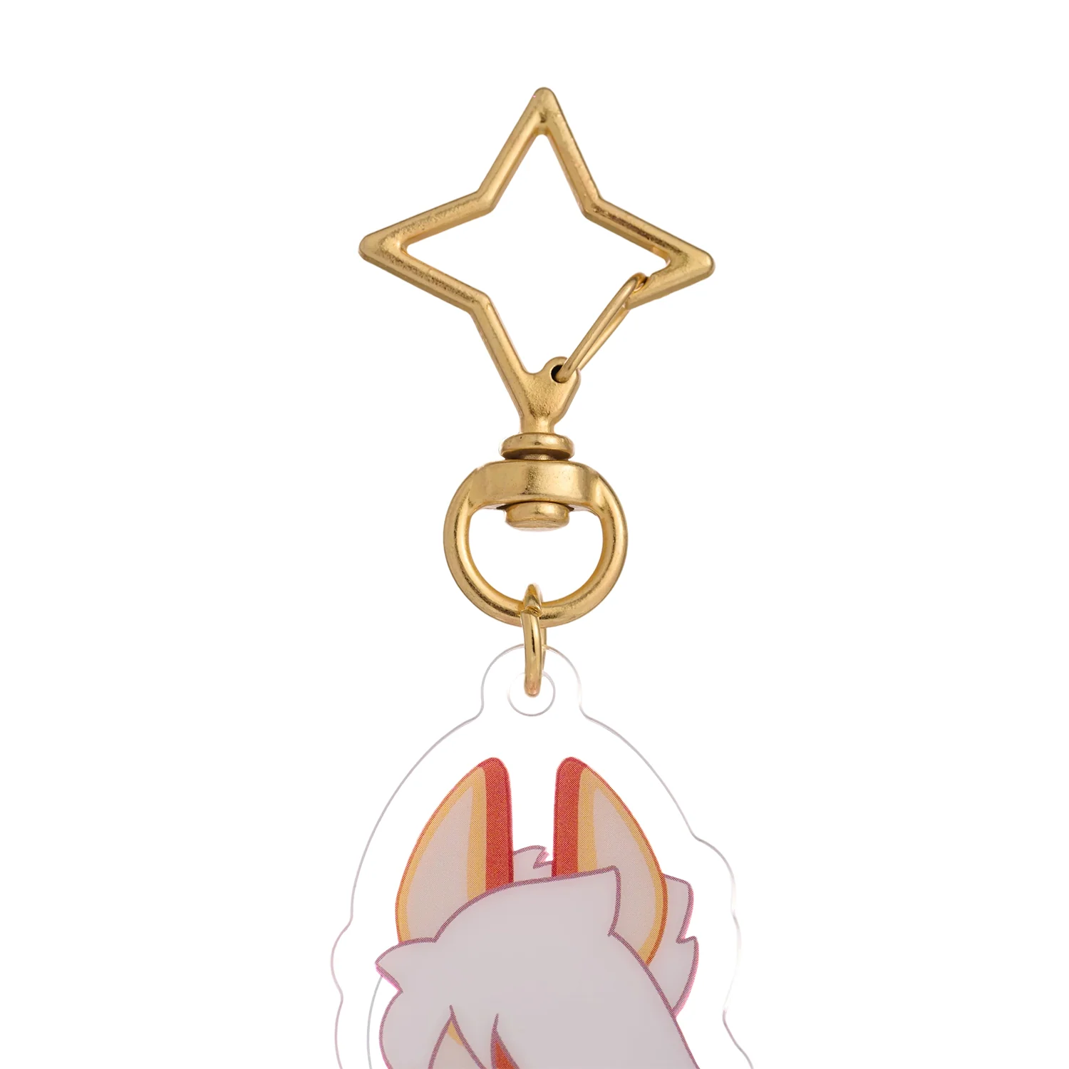 Sky Acrylic Wobbly Keychain - Days of Fortune Rabbit Mask - Image 7