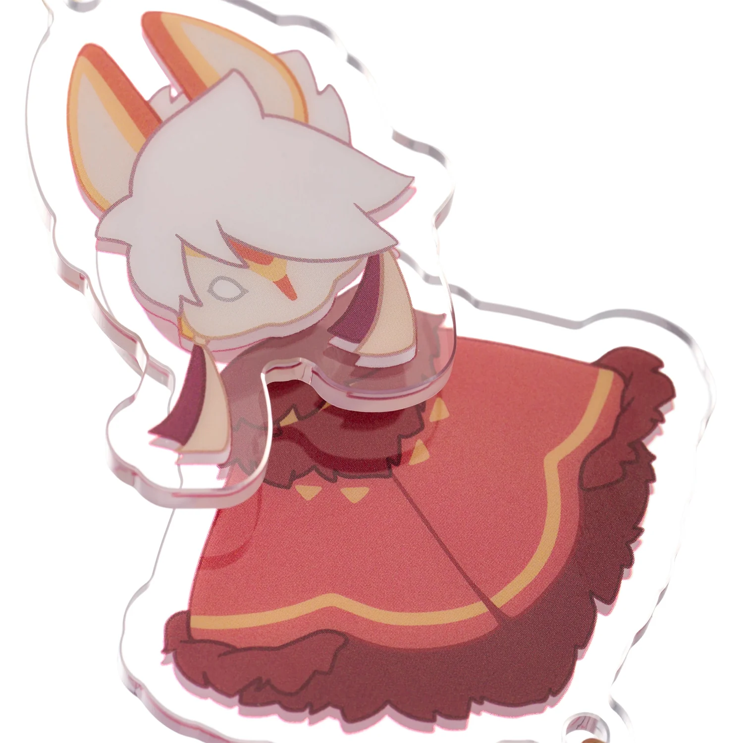 Sky Acrylic Wobbly Keychain - Days of Fortune Rabbit Mask - Image 9