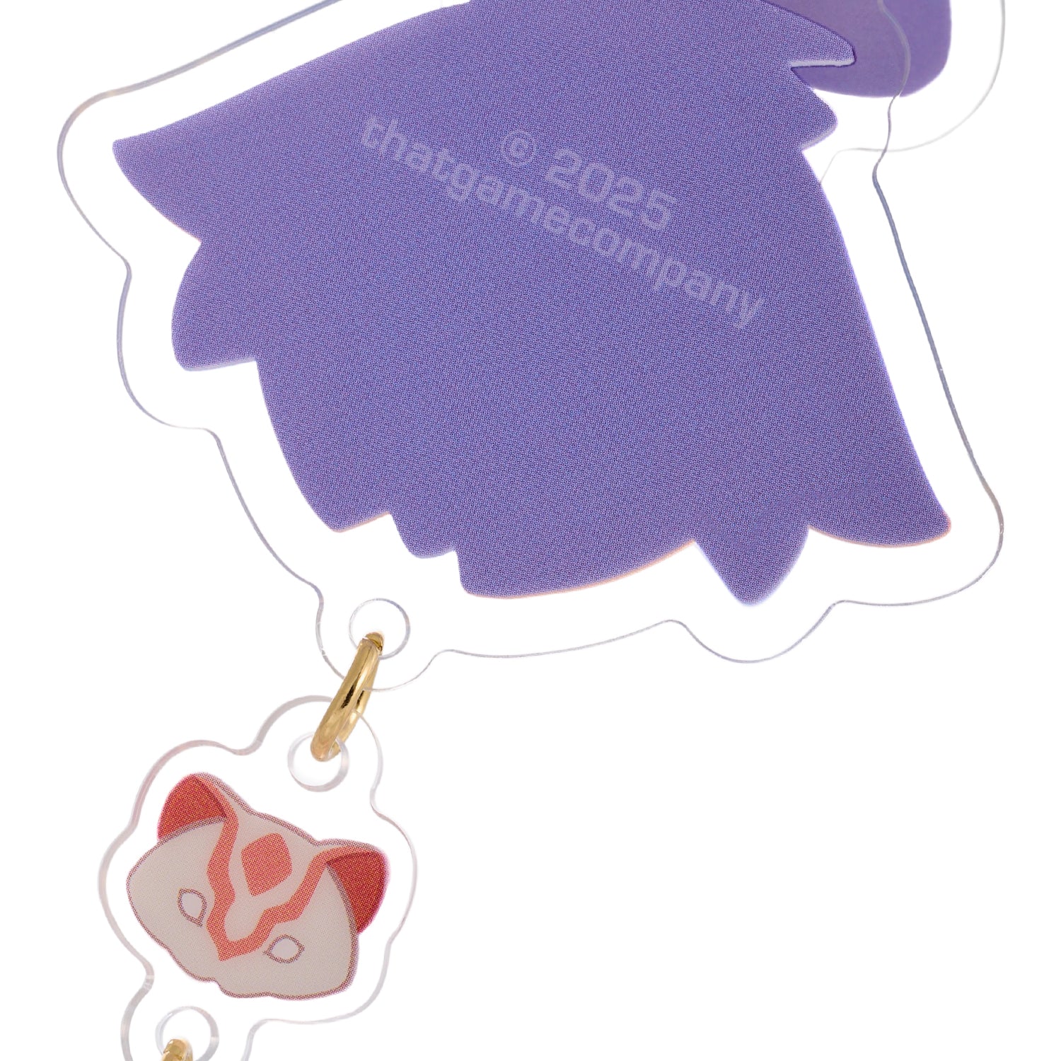 Sky Acrylic Wobbly Keychain - Weasel Mask - Image 10