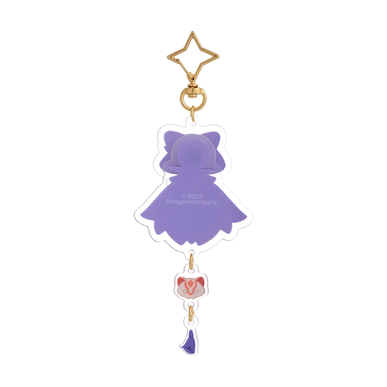 Sky Acrylic Wobbly Keychain - Weasel Mask - Image 14