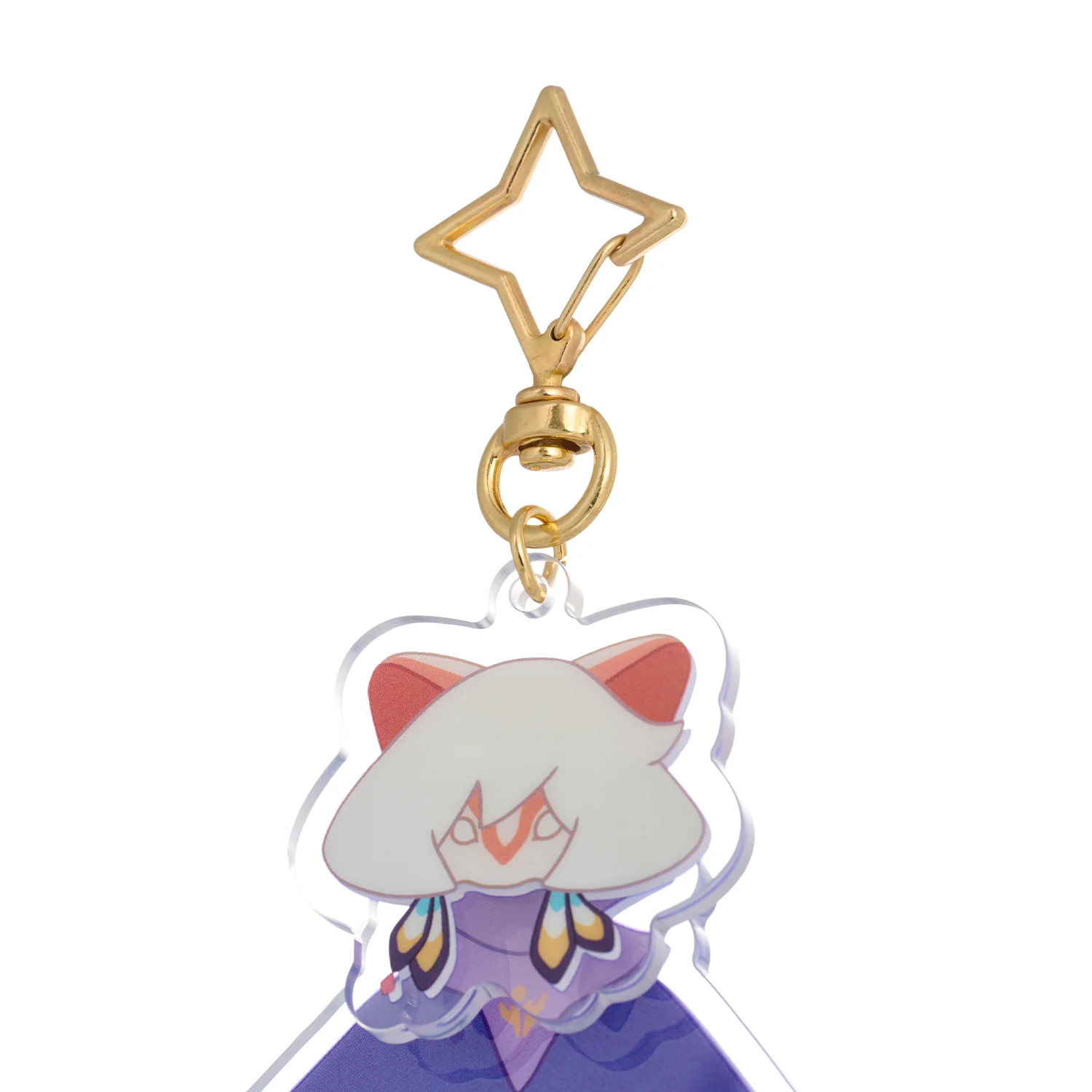 Sky Acrylic Wobbly Keychain - Weasel Mask - Image 7