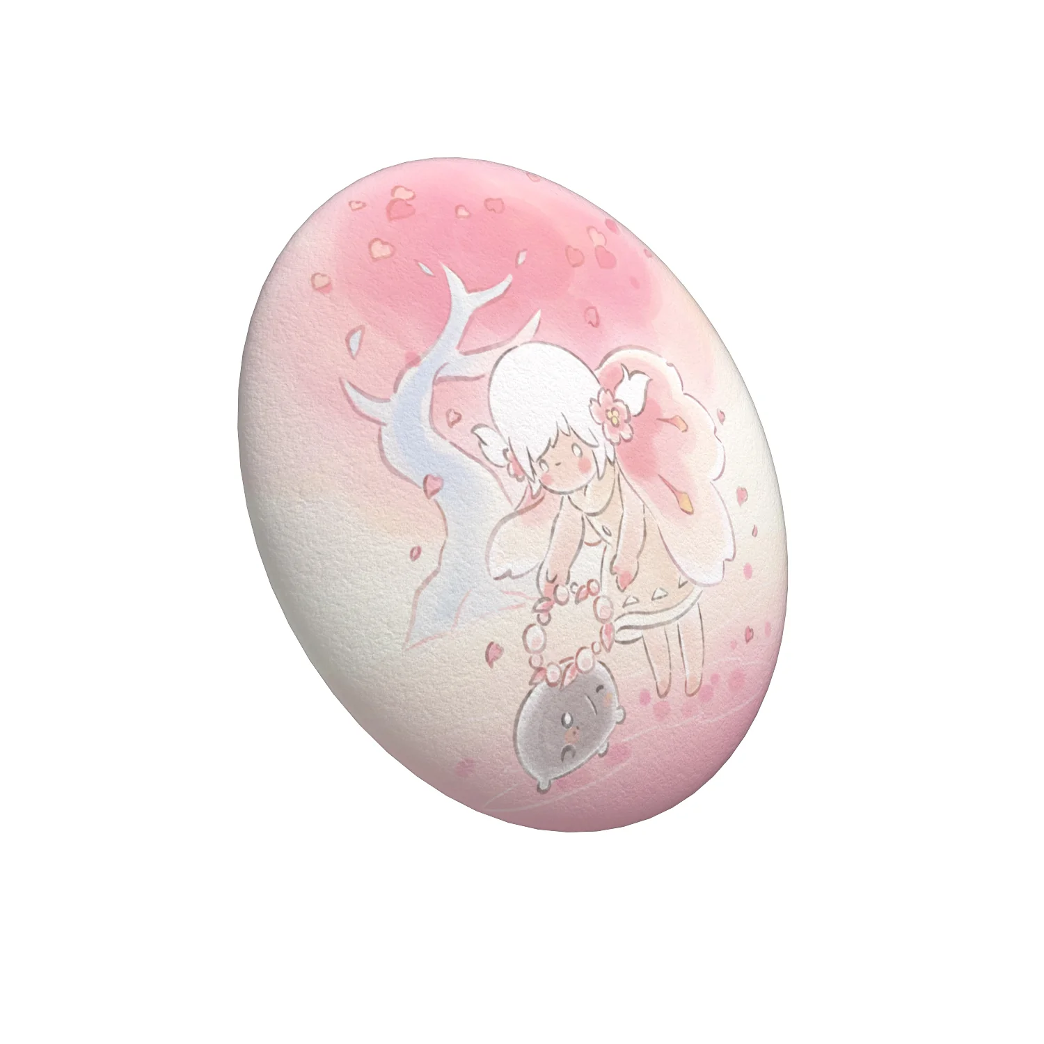 Sky Button Pin - Cherry Blossom - Image 4