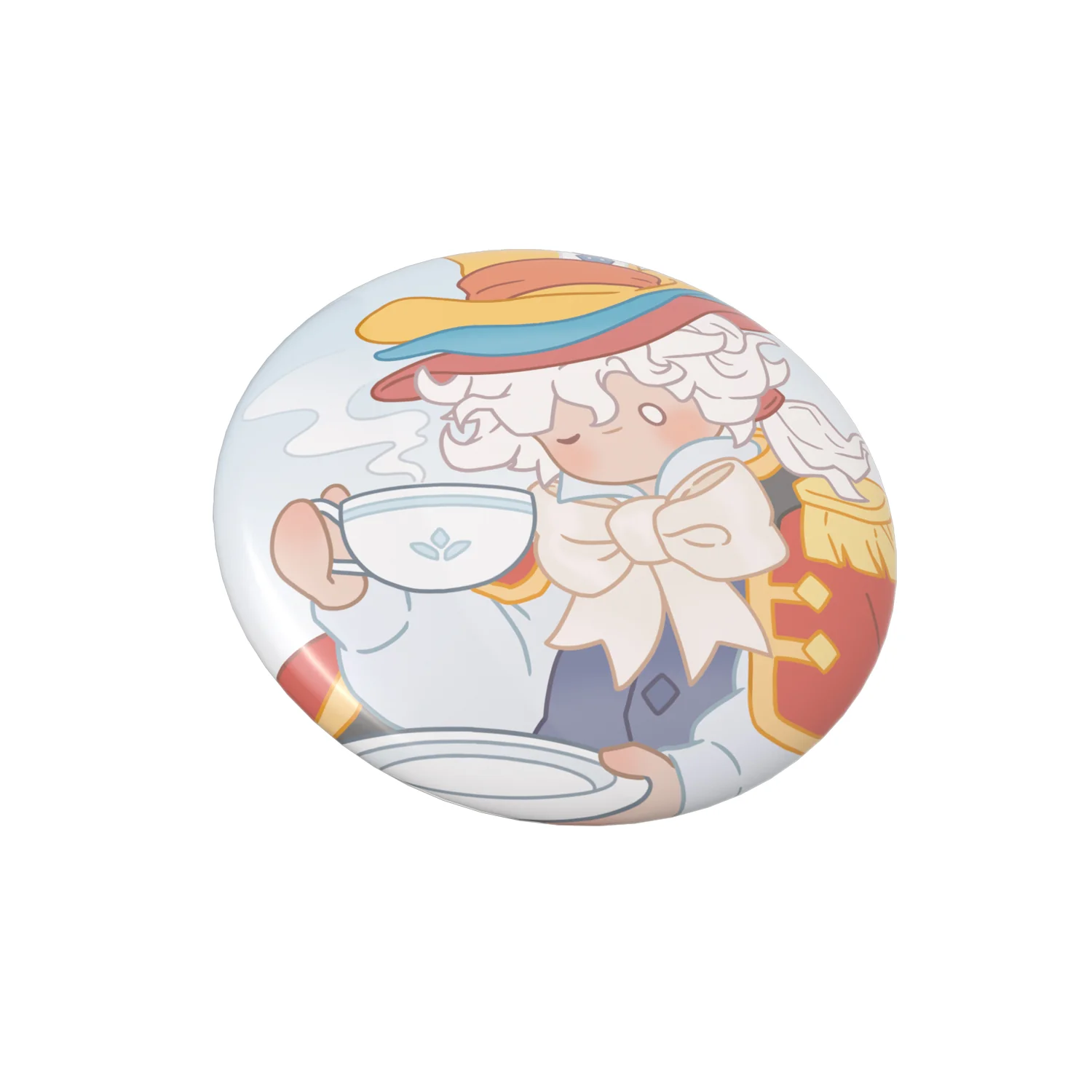 Sky Button Pin - Days of Feast - Image 4