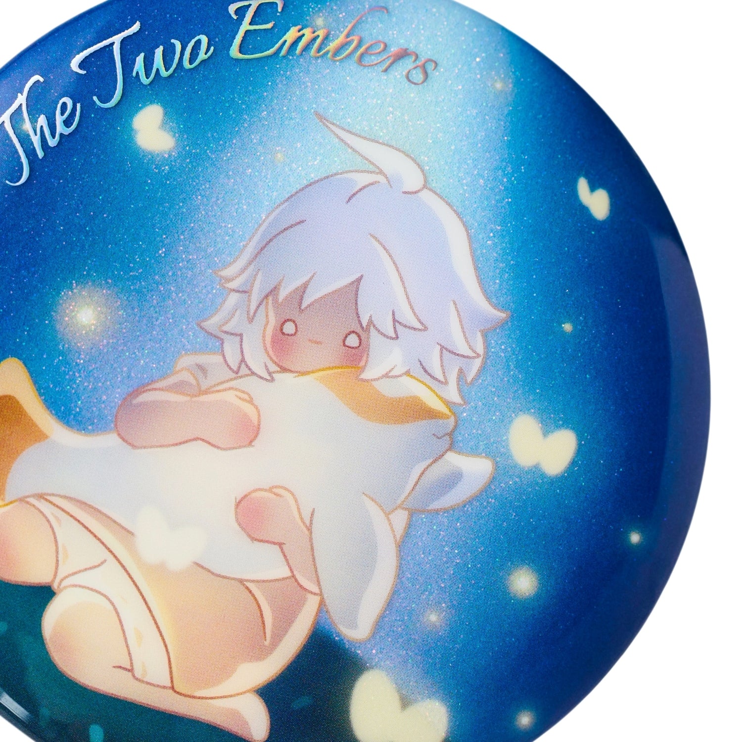 Sky Button Pin - Embrace of Light - Image 3