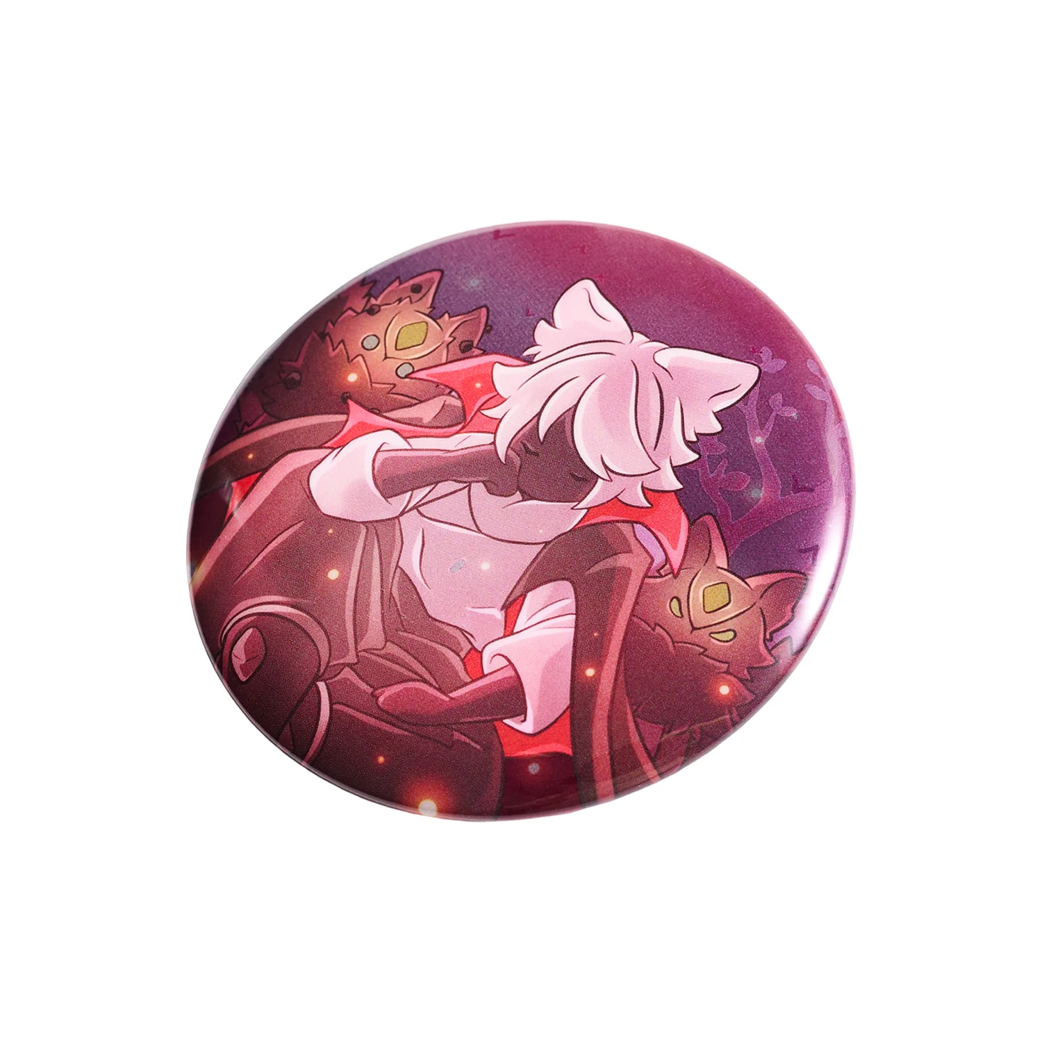 Sky Button Pin - Mischief Tufted Hair - Image 14