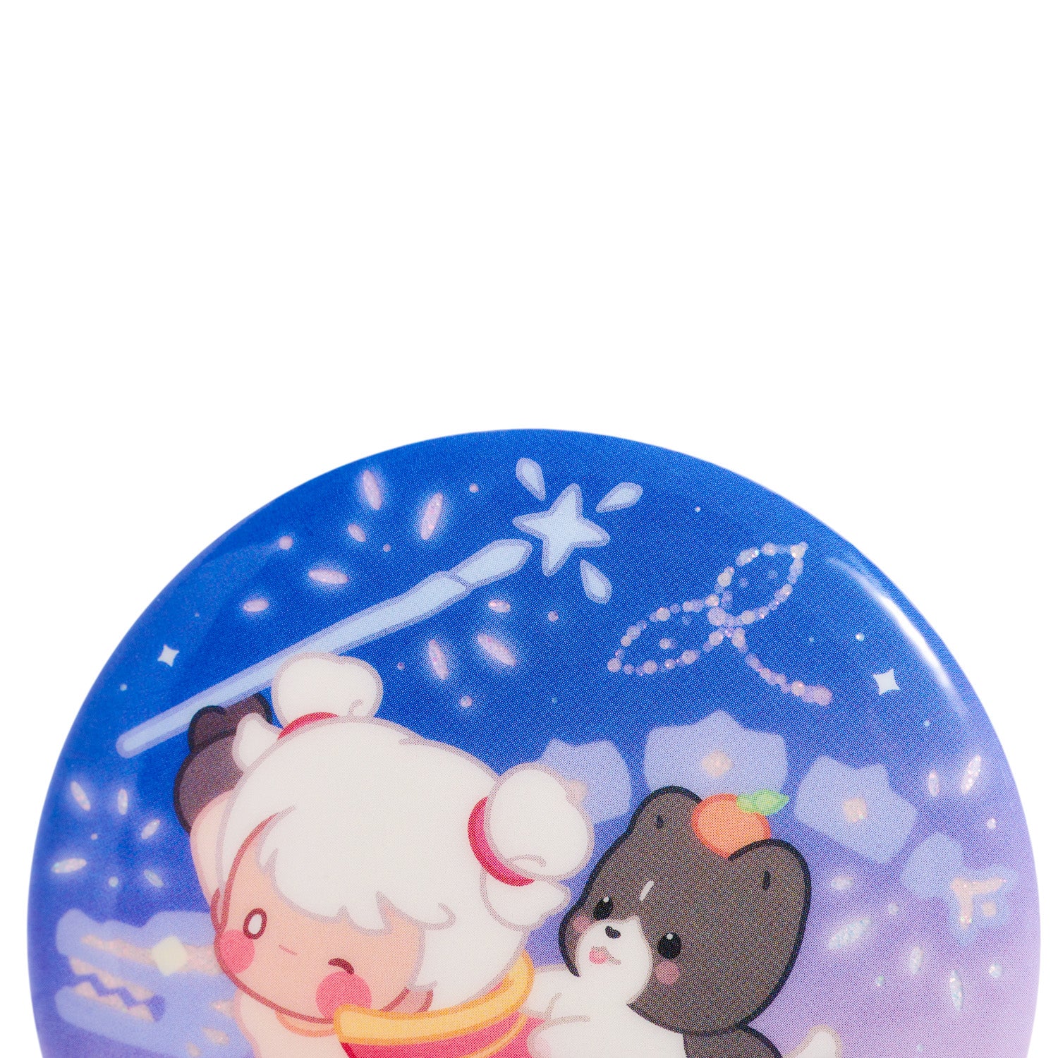 Sky Button Pin - Warm Companions - Image 6