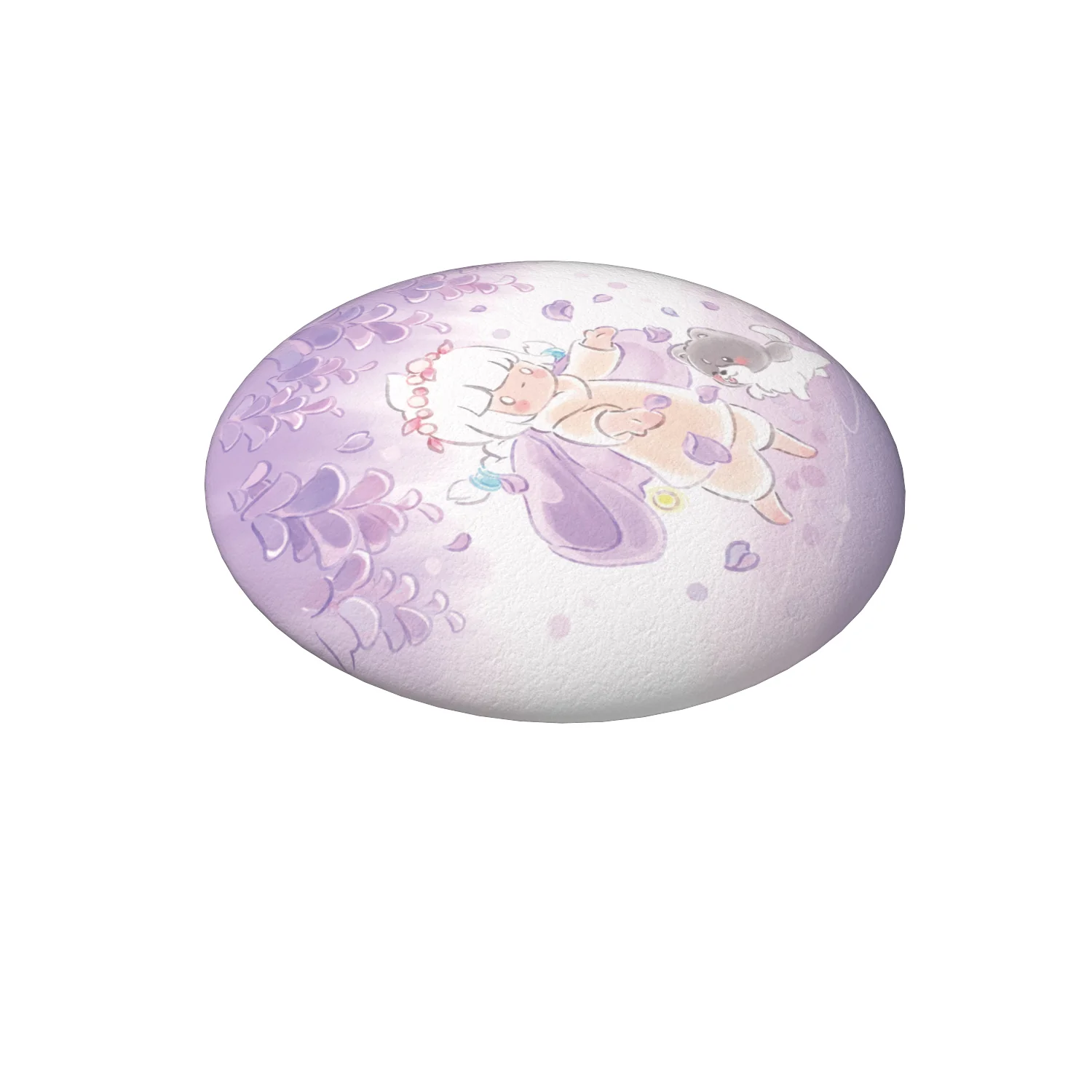 Sky Button Pin - Wisteria - Image 5