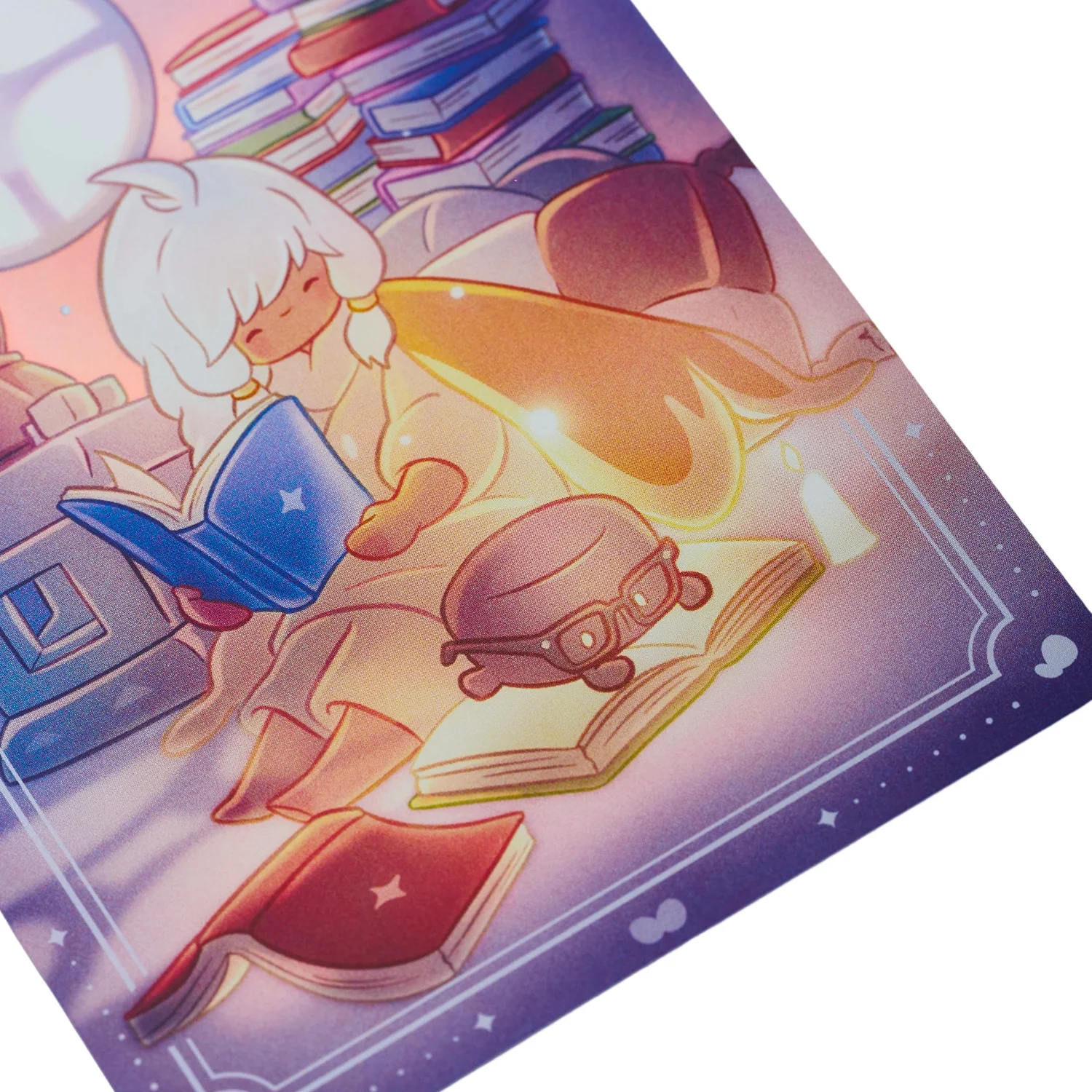 Sky Collectible Card - Timid Bookworm - Image 4