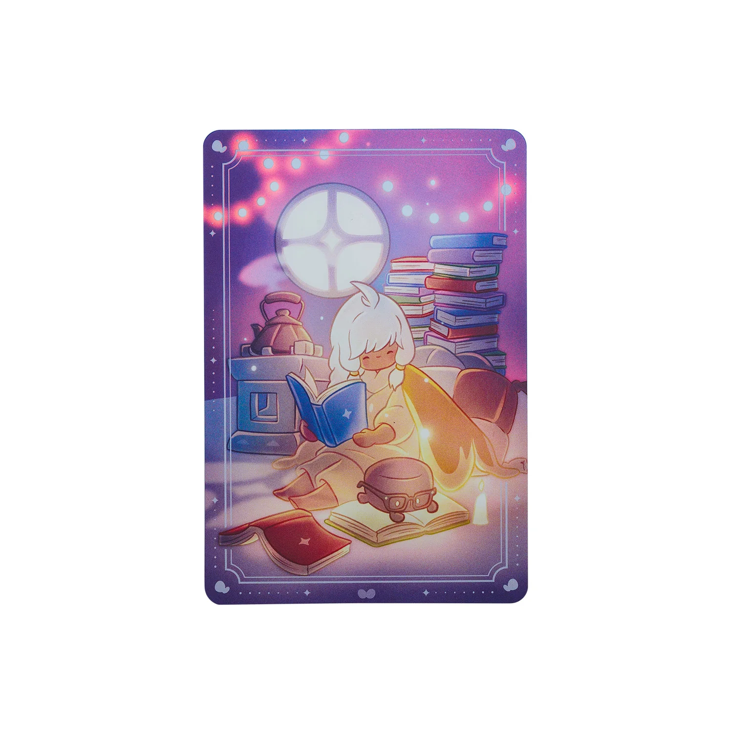 Sky Collectible Card - Timid Bookworm - Image 5