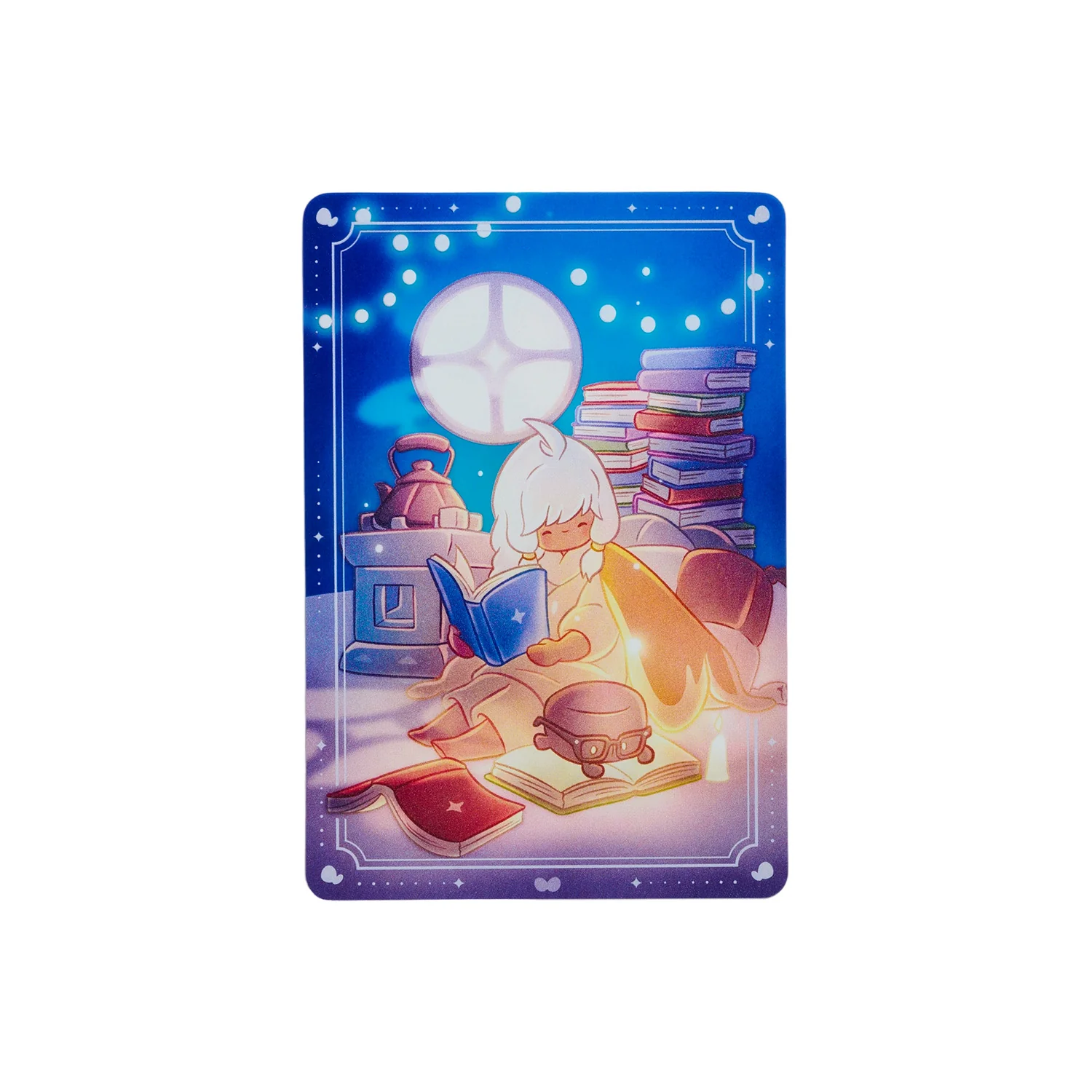 Sky Collectible Card - Timid Bookworm - Image 6