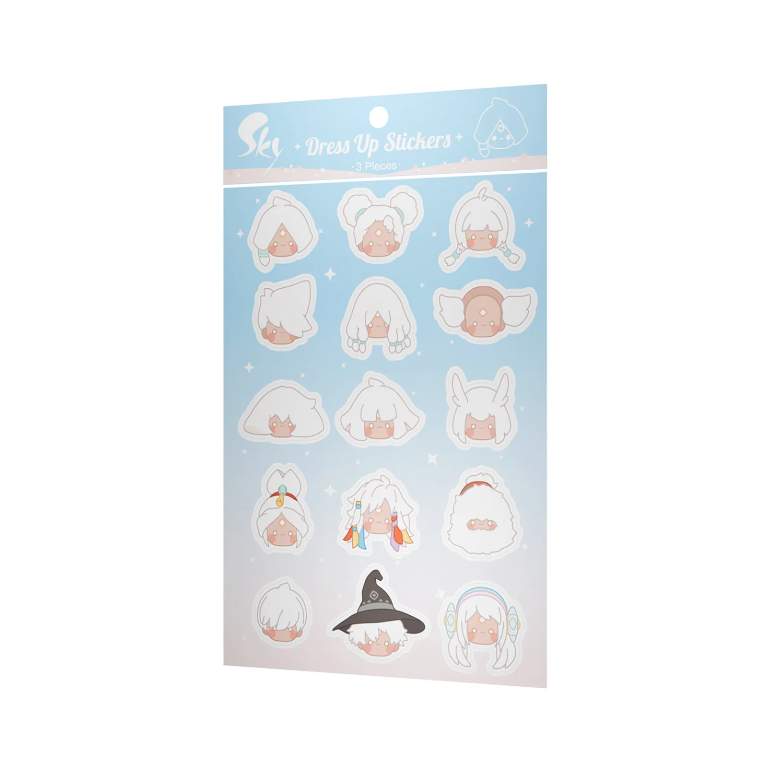 Sky Dress-up Stickers - Sky Kid (Set of 3) - Image 10