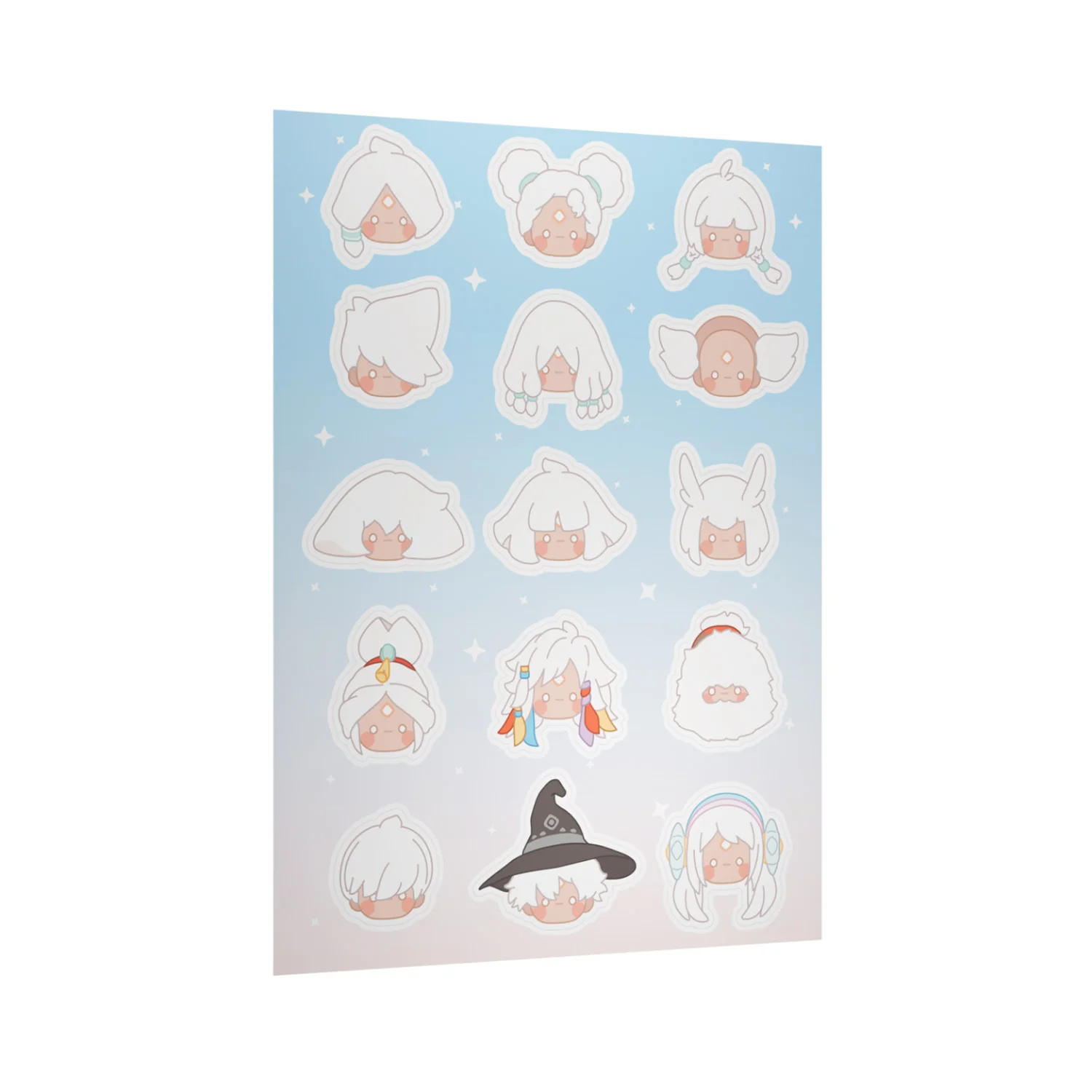 Sky Dress-up Stickers - Sky Kid (Set of 3) - Image 5