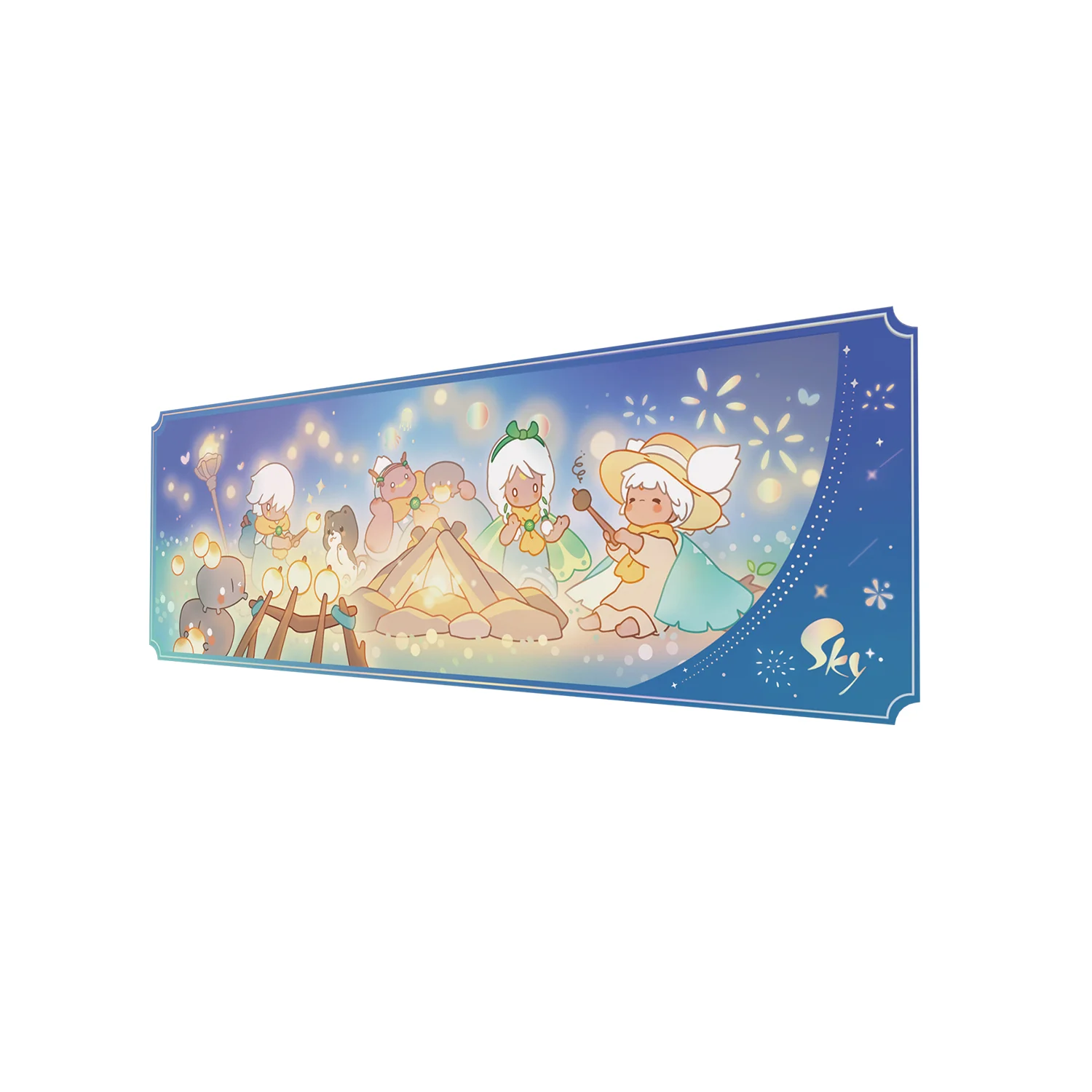 Sky Holographic Ticket - Bonfire Party - Image 3