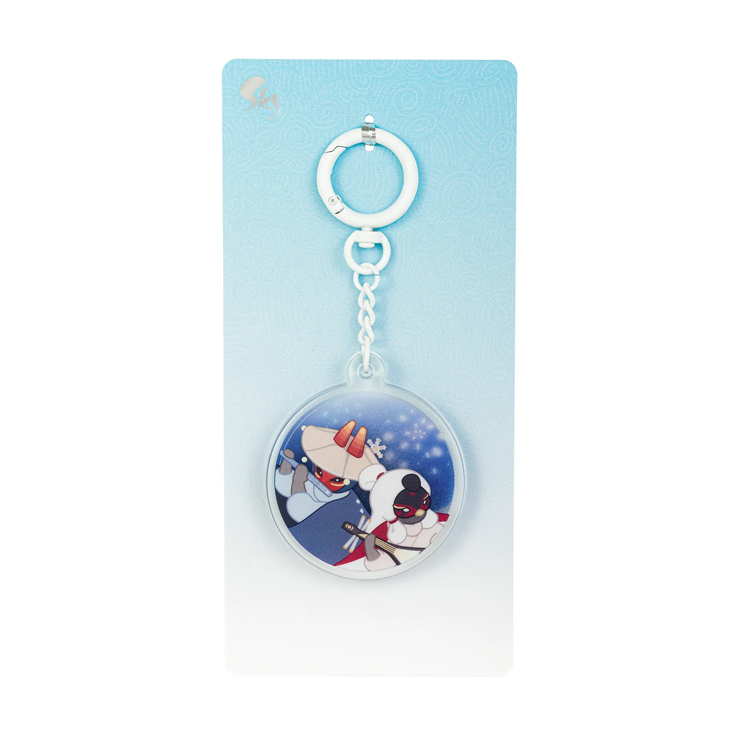 Sky Kid Quicksand Glitter Keychain - Image 4
