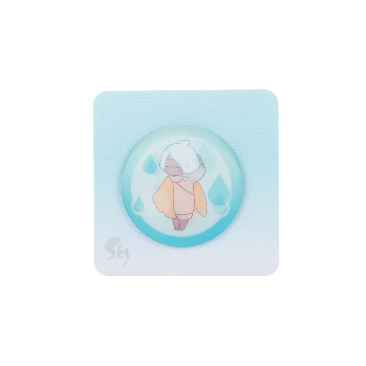 Sky Lenticular Button Pin - Image 4