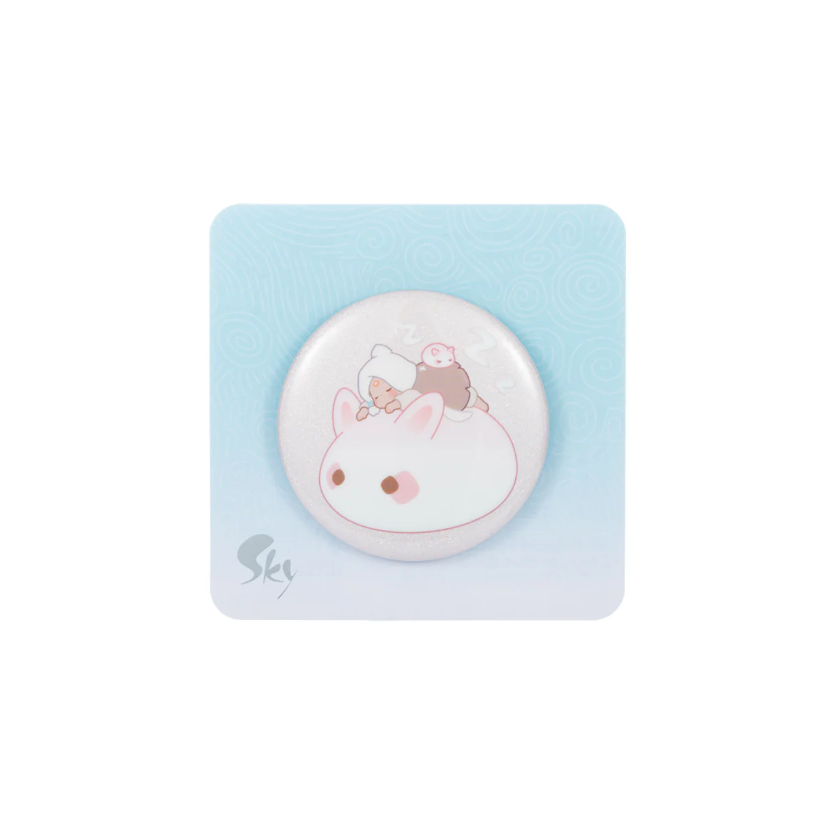 Sky Nap Time Button Pin - Image 11