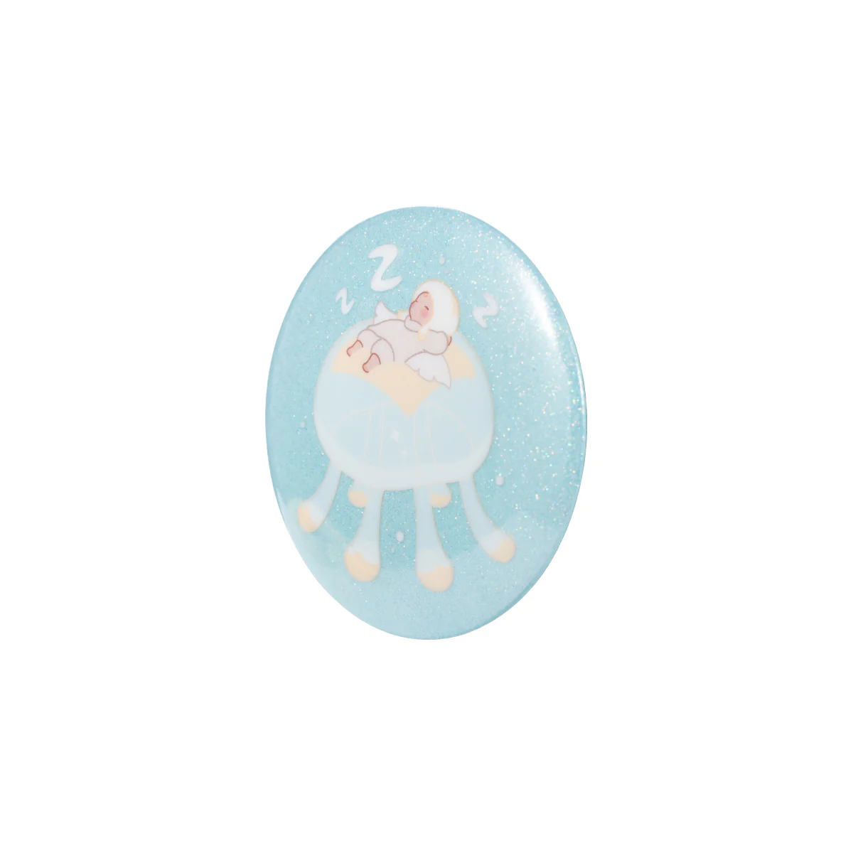Sky Nap Time Button Pin - Image 3