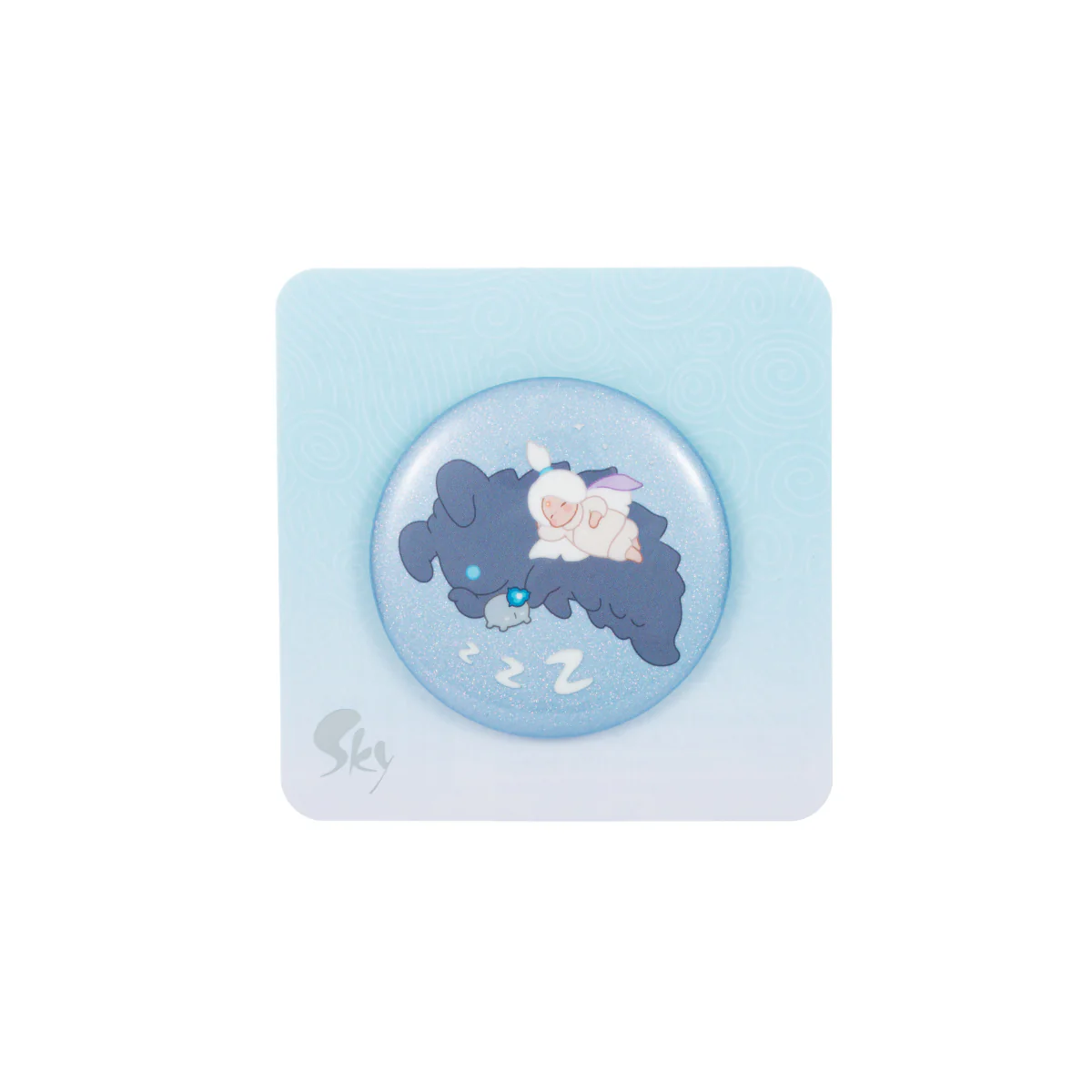 Sky Nap Time Button Pin - Image 7