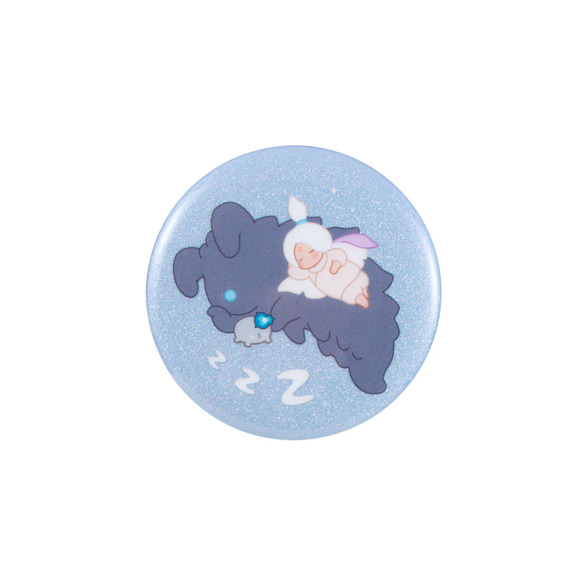 Sky Nap Time Button Pin - Image 8