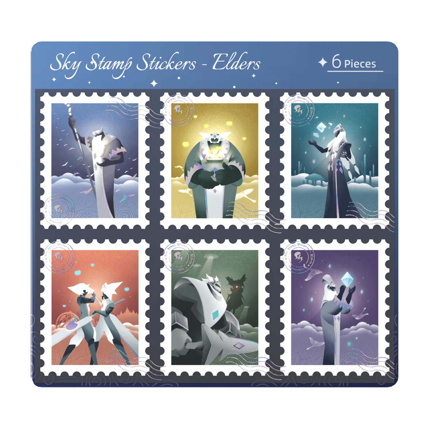 Sky Stamp Stickers - Elders - Image 4