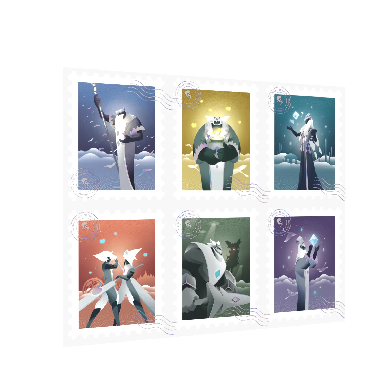 Sky Stamp Stickers - Elders - Image 5