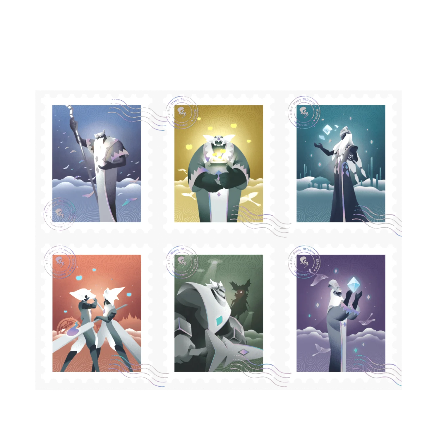 Sky Stamp Stickers - Elders - Image 7