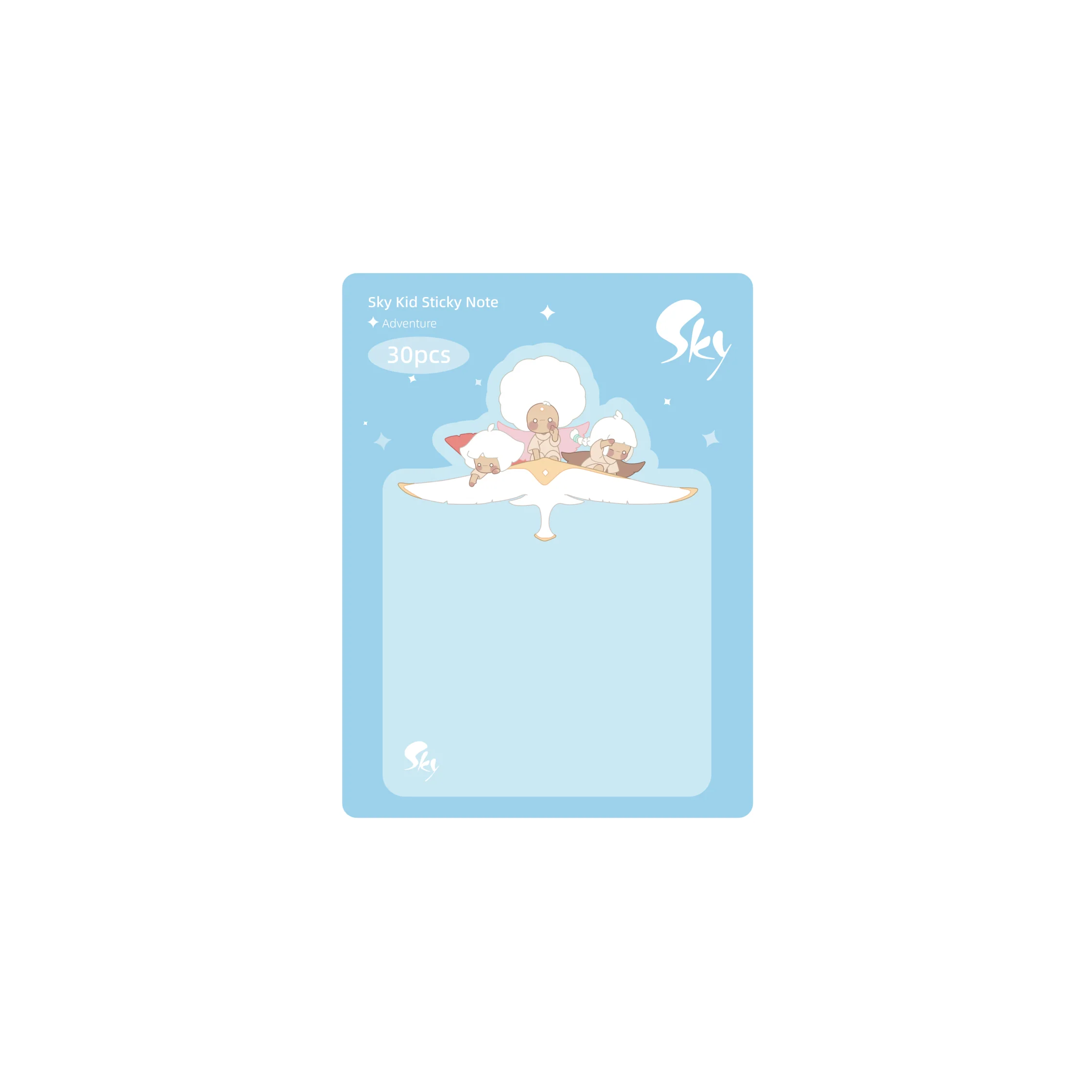 Sky Kid Sticky Note