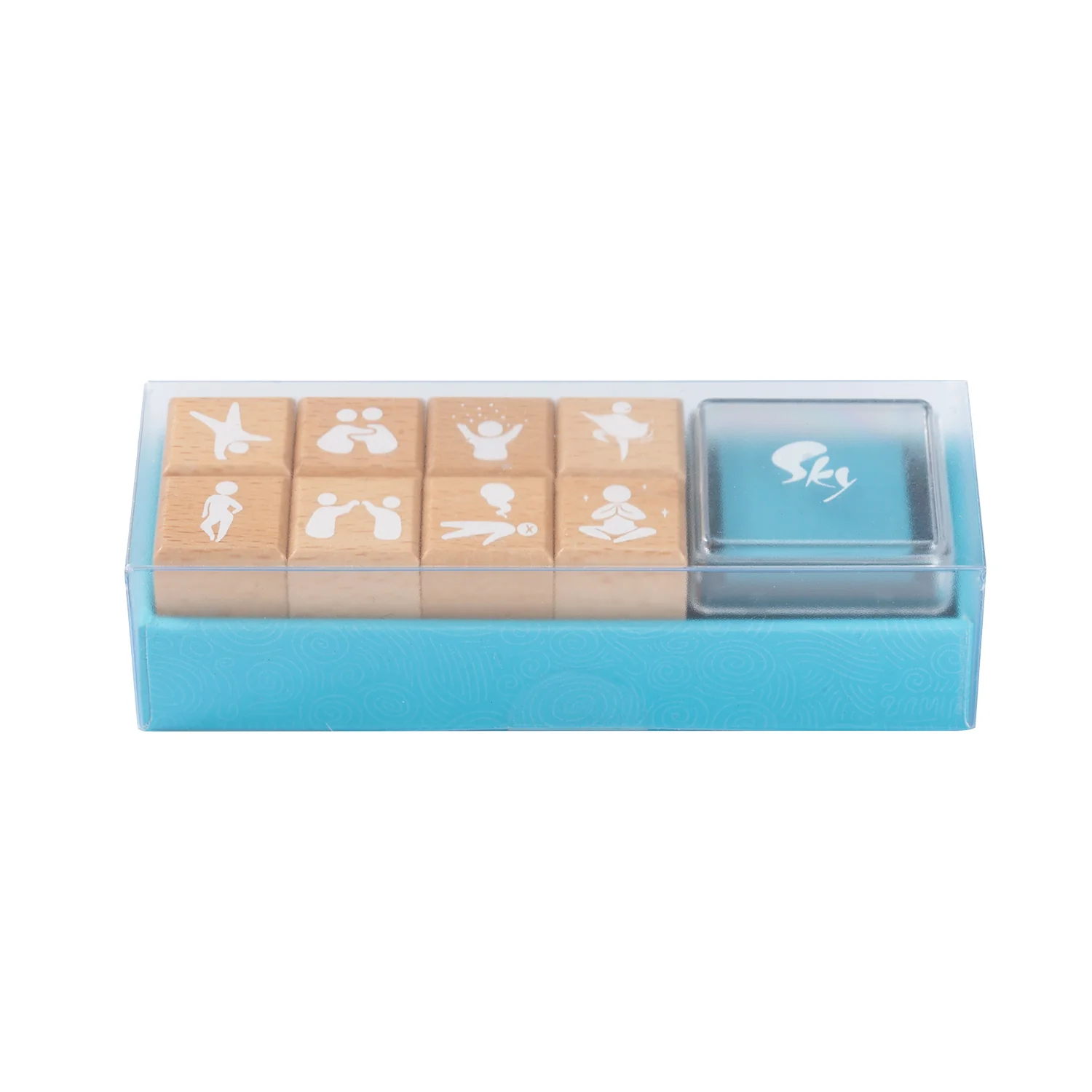 Sky Wooden Stamp Set - Image 5