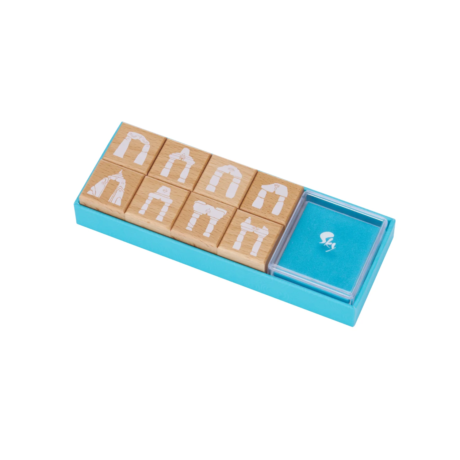 Sky Wooden Stamp Set - Portals Sky - Image 5