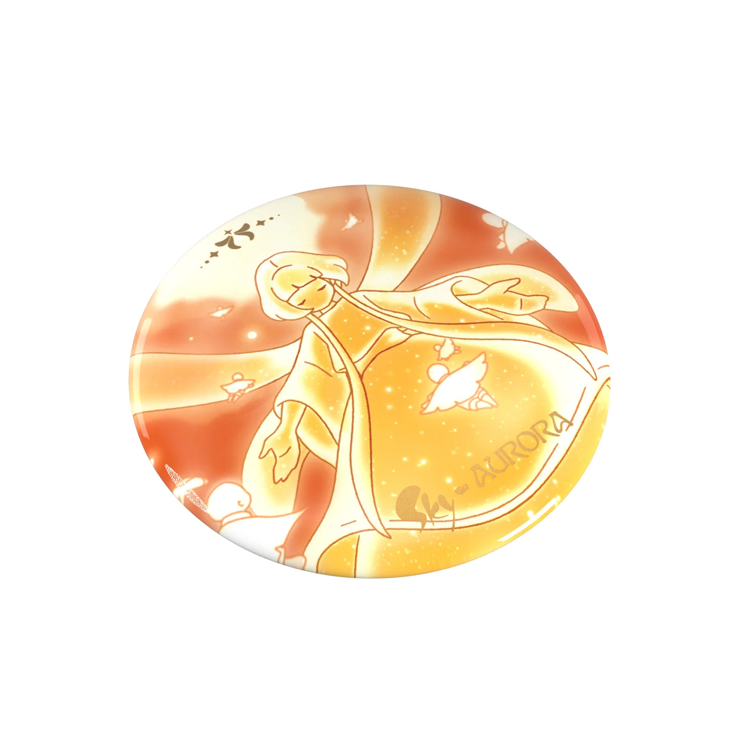 Sky x AURORA Button Pin I - Image 5