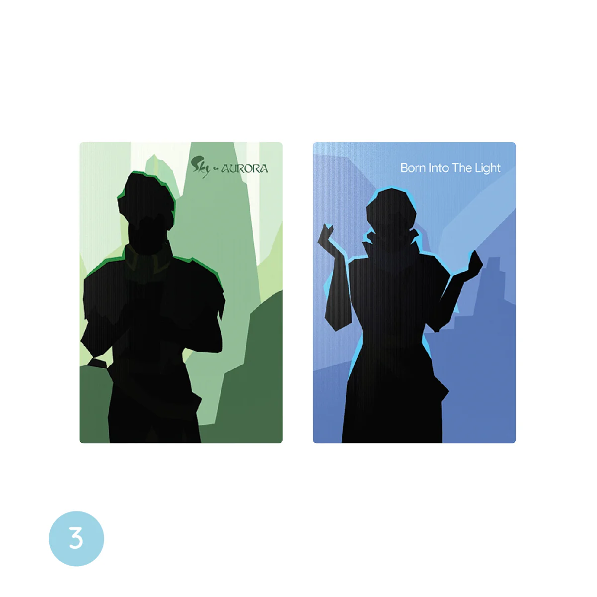 Sky x AURORA Lenticular Postcard Set - Image 8