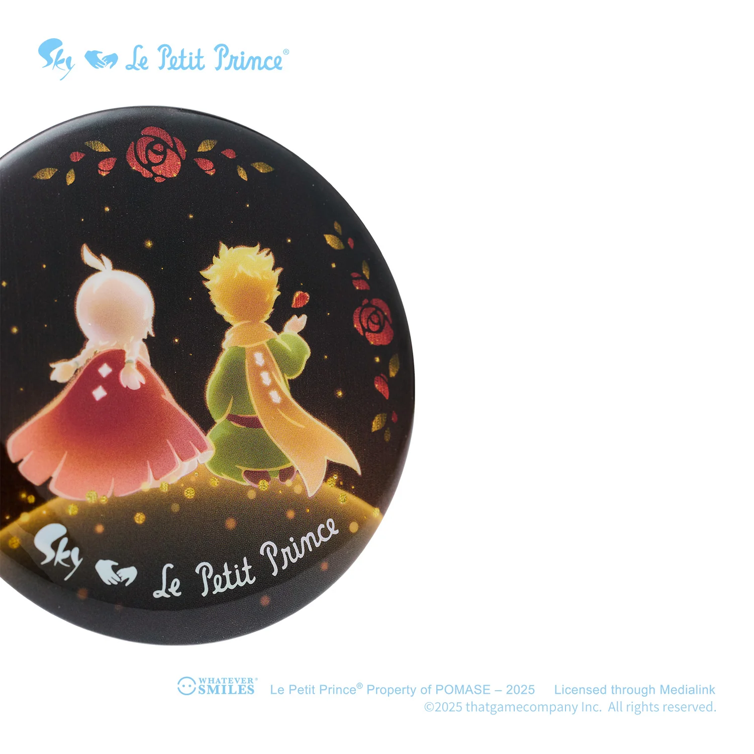 Sky x Le Petit Prince Button Pin I - Image 4